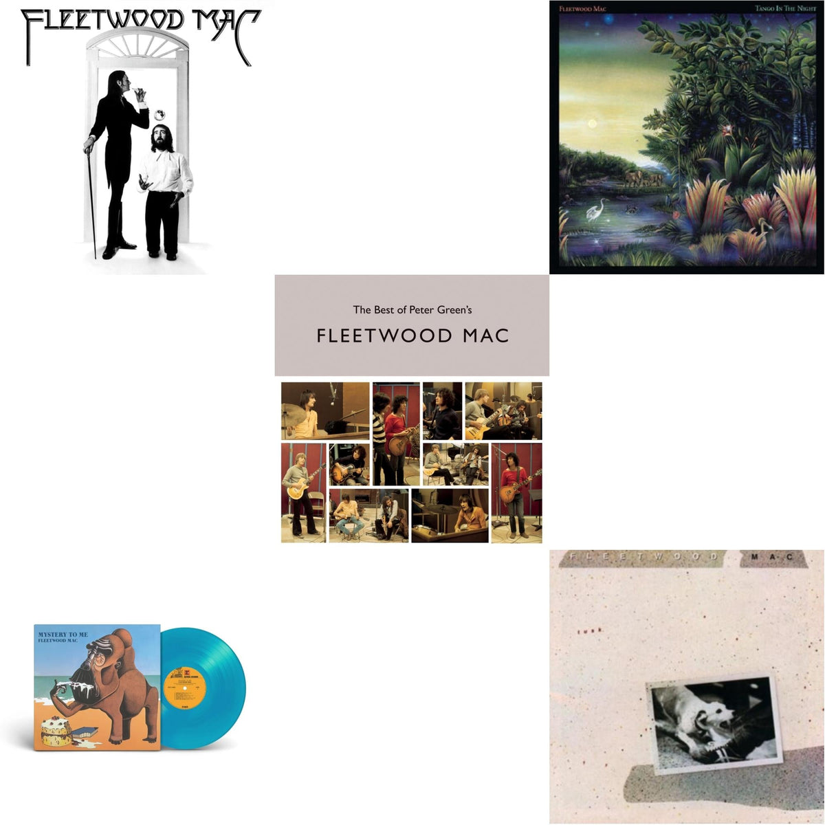 This is a 5 LP Vinyl SKU bundle.
1.This LP Vinyl is brand new.Format: LP VinylMusic Style: Pop RockThis item's title is: Tango In The NightArtist: Fleetwood MacLabel: RHINO/WARNER BROS.Barcode: 081227935610Release Date: 5/26/2017
2.This LP Vinyl is brand new.