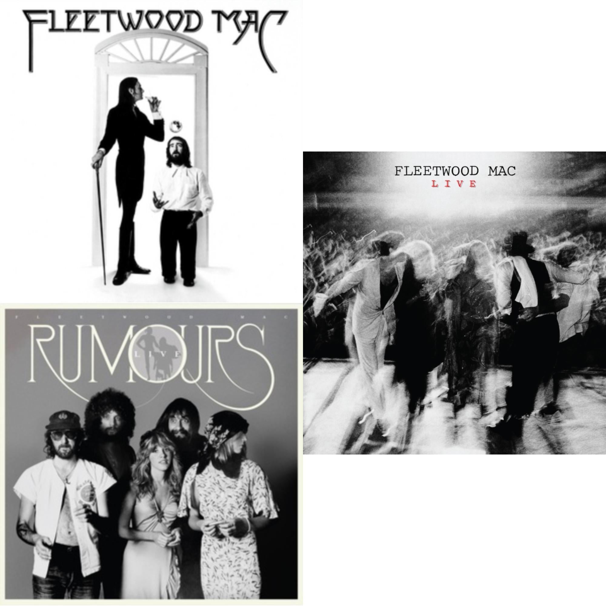 Fleetwood Mac (Remastered) & Rumours Live (2CD) & Fleetwood Mac Live (Deluxe/3CD)