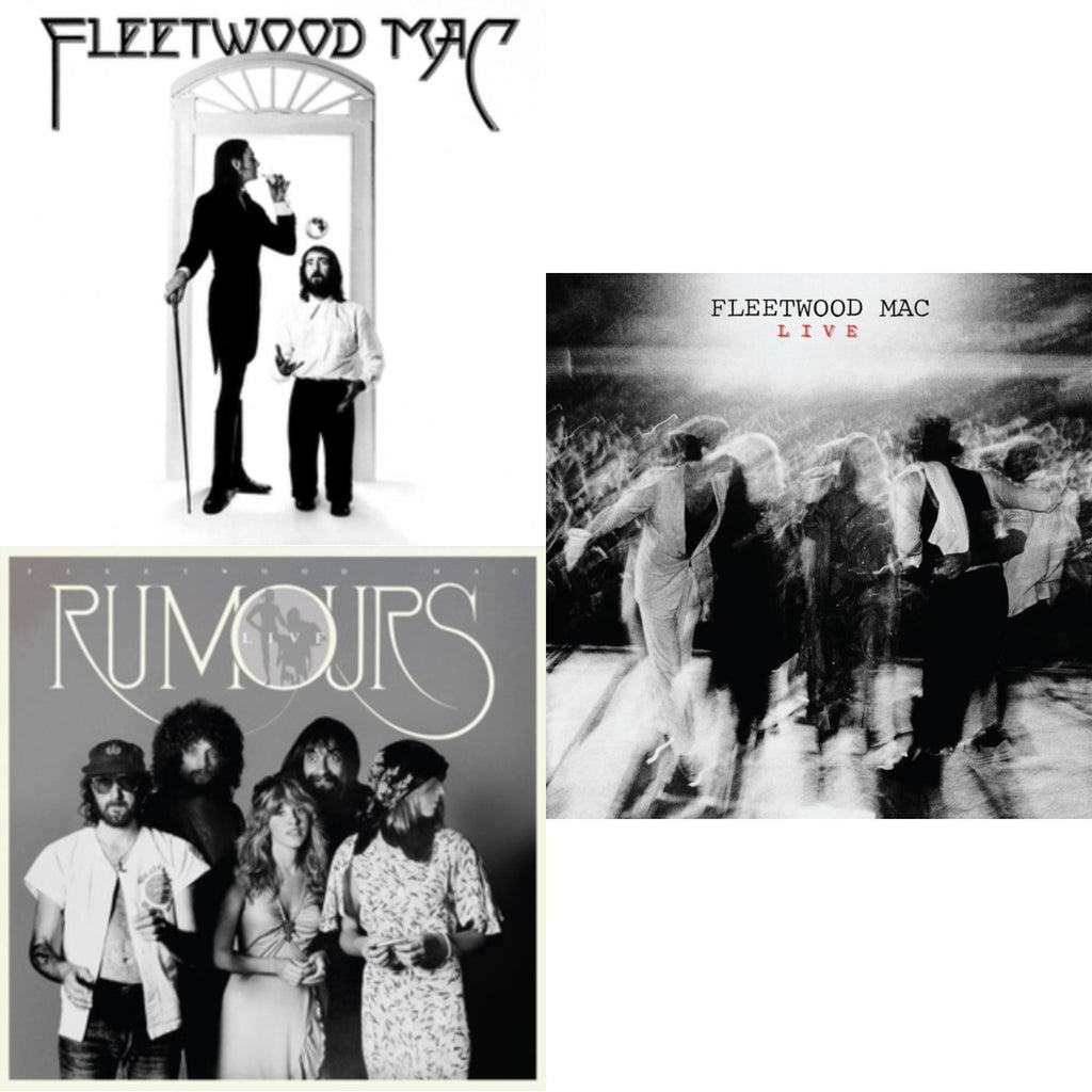 Fleetwood Mac (Remastered) & Rumours Live (2CD) & Fleetwood Mac Live (Deluxe/3CD)