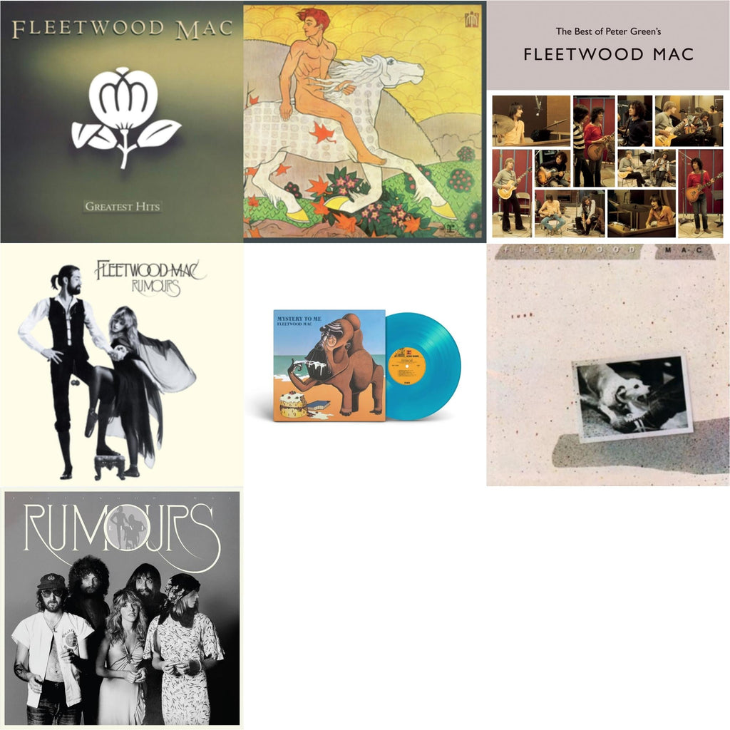 This is a 7 LP Vinyl SKU bundle.
1.This LP Vinyl is brand new.Format: LP VinylMusic Style: Pop RockThis item's title is: Greatest HitsArtist: Fleetwood MacLabel: RHINO/WARNER BROS.Barcode: 081227959357Release Date: 6/24/2014
2.This LP Vinyl is brand new.