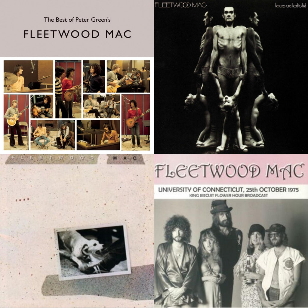 Best Of Peter Green's Fleetwood Mac (2LP/140G) & Heroes Are Hard To Find & Tusk (2LP) & University Of Connecticut, 25Th October 1975 - King Biscuit Flower Hour Broadcast