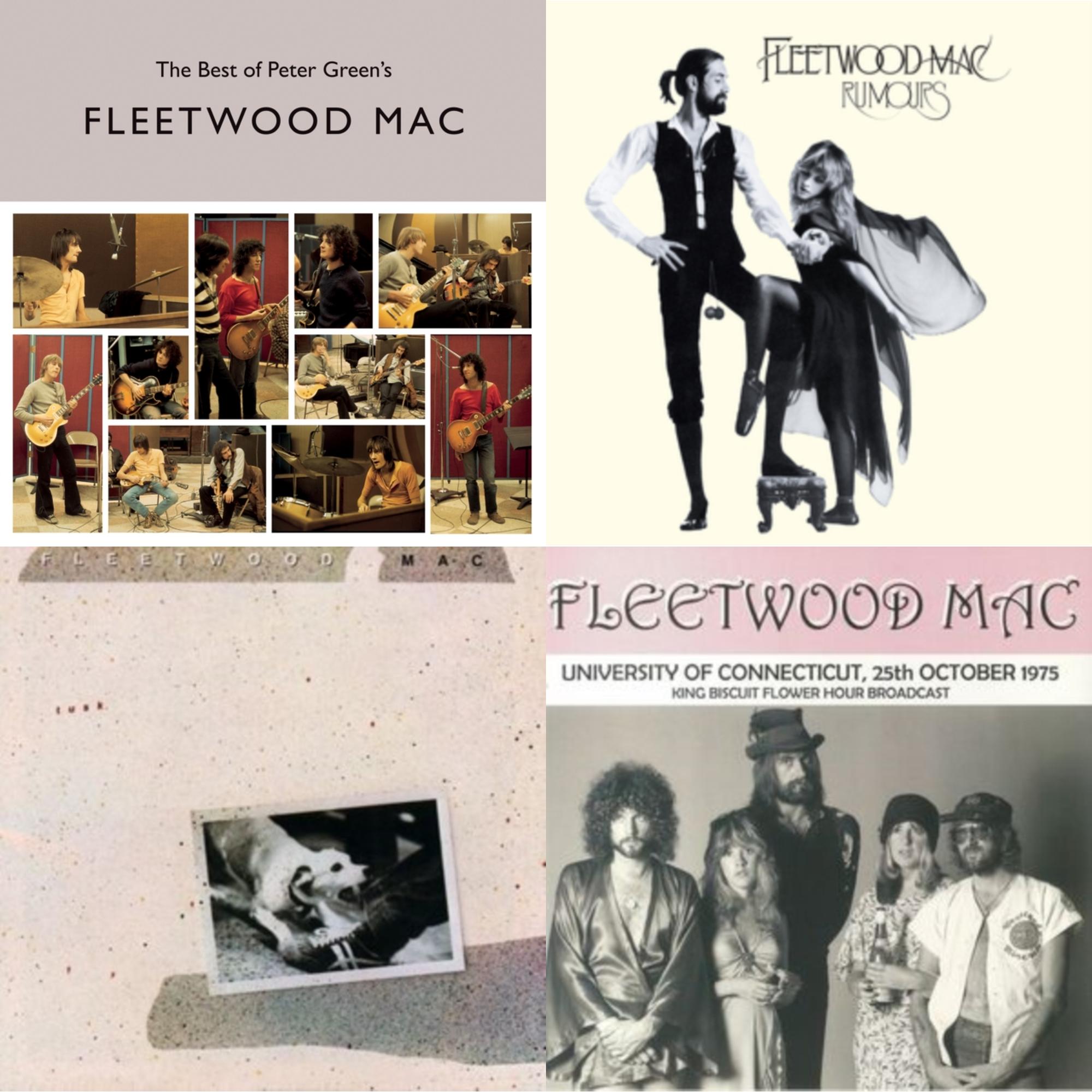 Best Of Peter Green's Fleetwood Mac (2LP/140G) & Rumours & Tusk (2LP) & University Of Connecticut, 25Th October 1975 - King Biscuit Flower Hour Broadcast