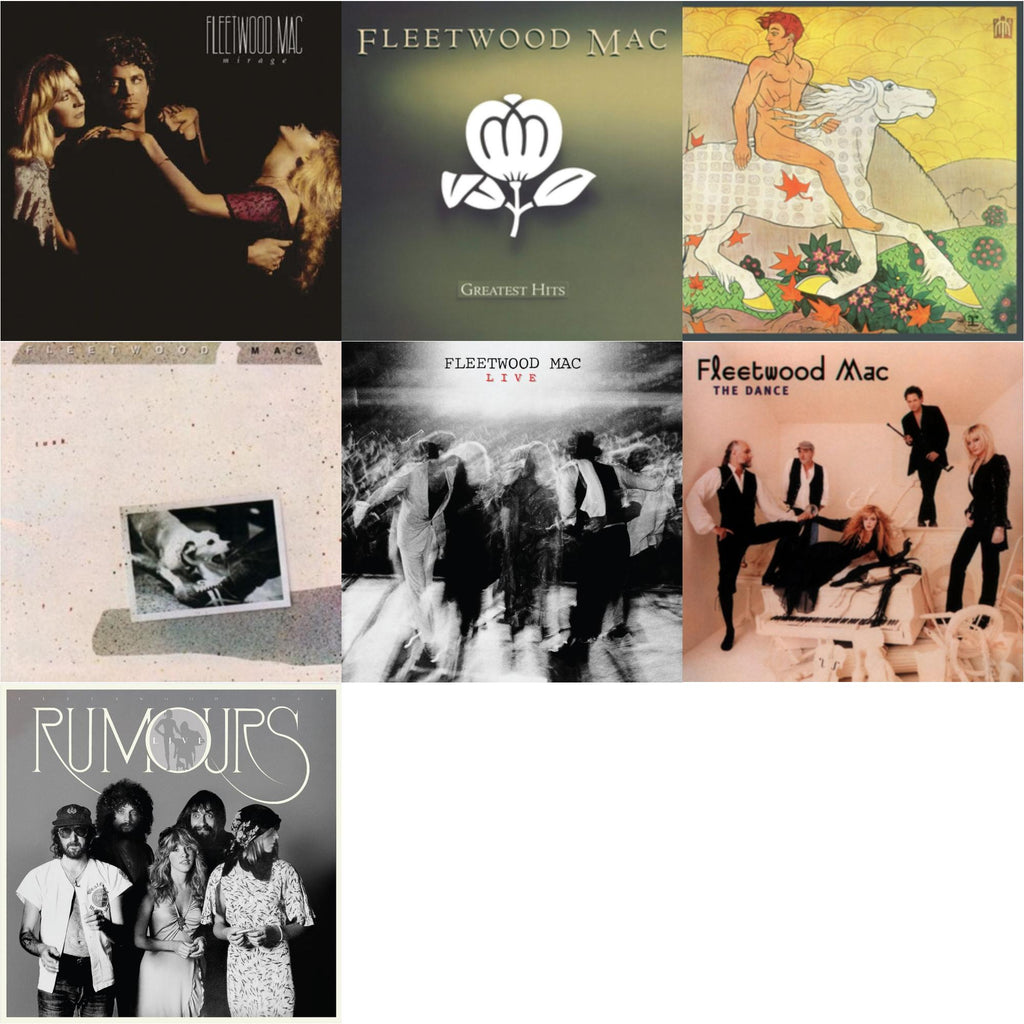 Mirage & Greatest Hits & Then Play On & Tusk (2LP) & Fleetwood Mac Live (2LP/180G) & Dance (2LP) & Rumours Live (2LP)