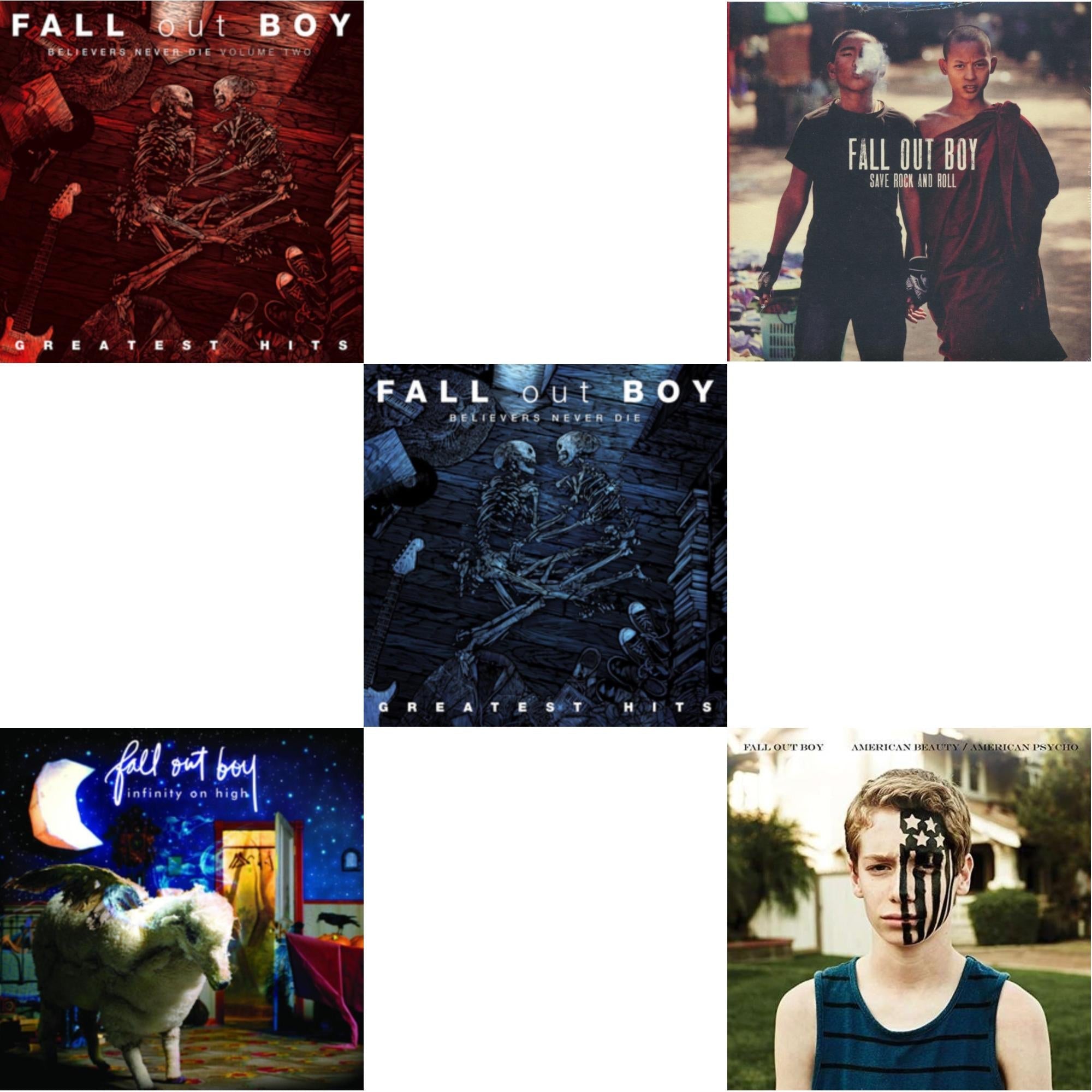 Believers Never Die (Vol. 2) (X) & Infinity On High & Believers Never Die: The Greatest Hits & Save Rock & Roll & American Beauty / American Psycho