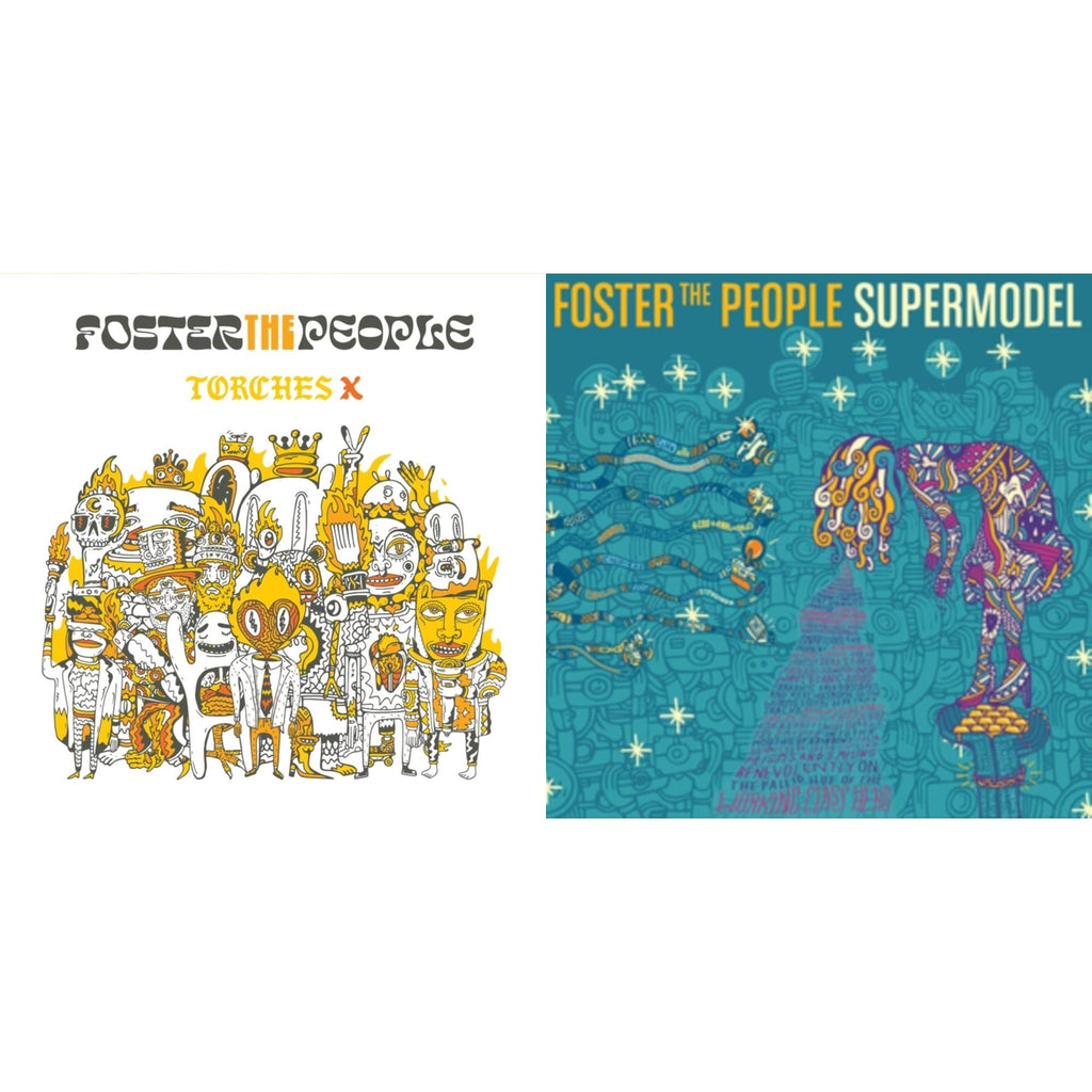 This is a 2 LP Vinyl SKU bundle.
1.This LP Vinyl is brand new.Format: LP VinylMusic Style: Alternative RockThis item's title is: Torches X (Deluxe Edition/2LP)Artist: Foster The PeopleLabel: LEGACYBarcode: 194399280911Release Date: 4/8/2022
2.This LP Vinyl is brand new.