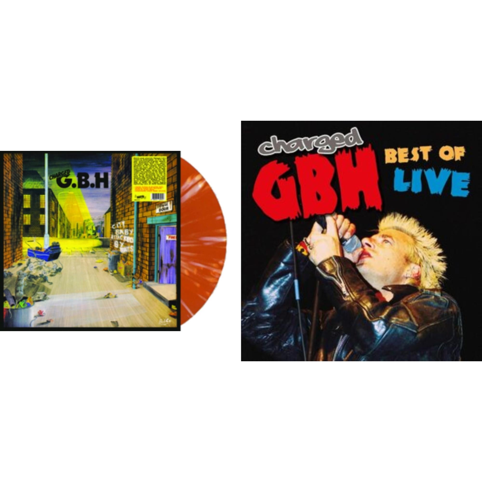 Best Of Live & City Baby Attacked By Rats (Splatter LP Vinyl)