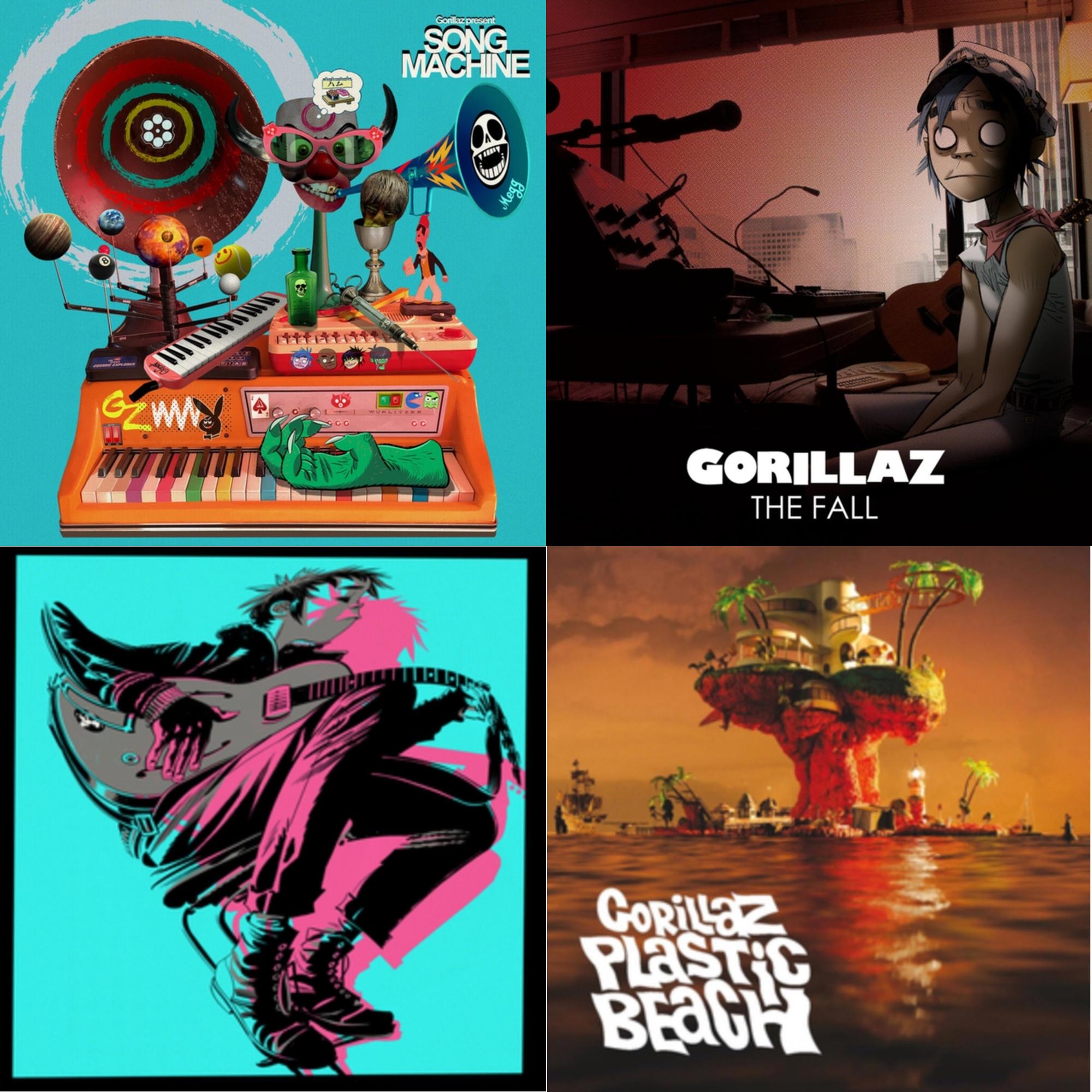 Song Machine: Season One & Fall & Now Now (180G/Dl Code) & Plastic Beach