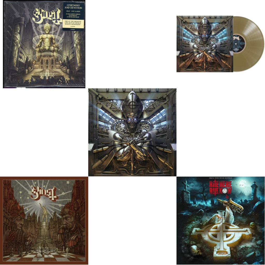 Ceremony & Devotion (2LP) & Popestar (Grey Smoke LP Vinyl) & Phantomime & Phantomime (Gold LP Vinyl) & Rite Here Rite Now (Ost) (2LP)