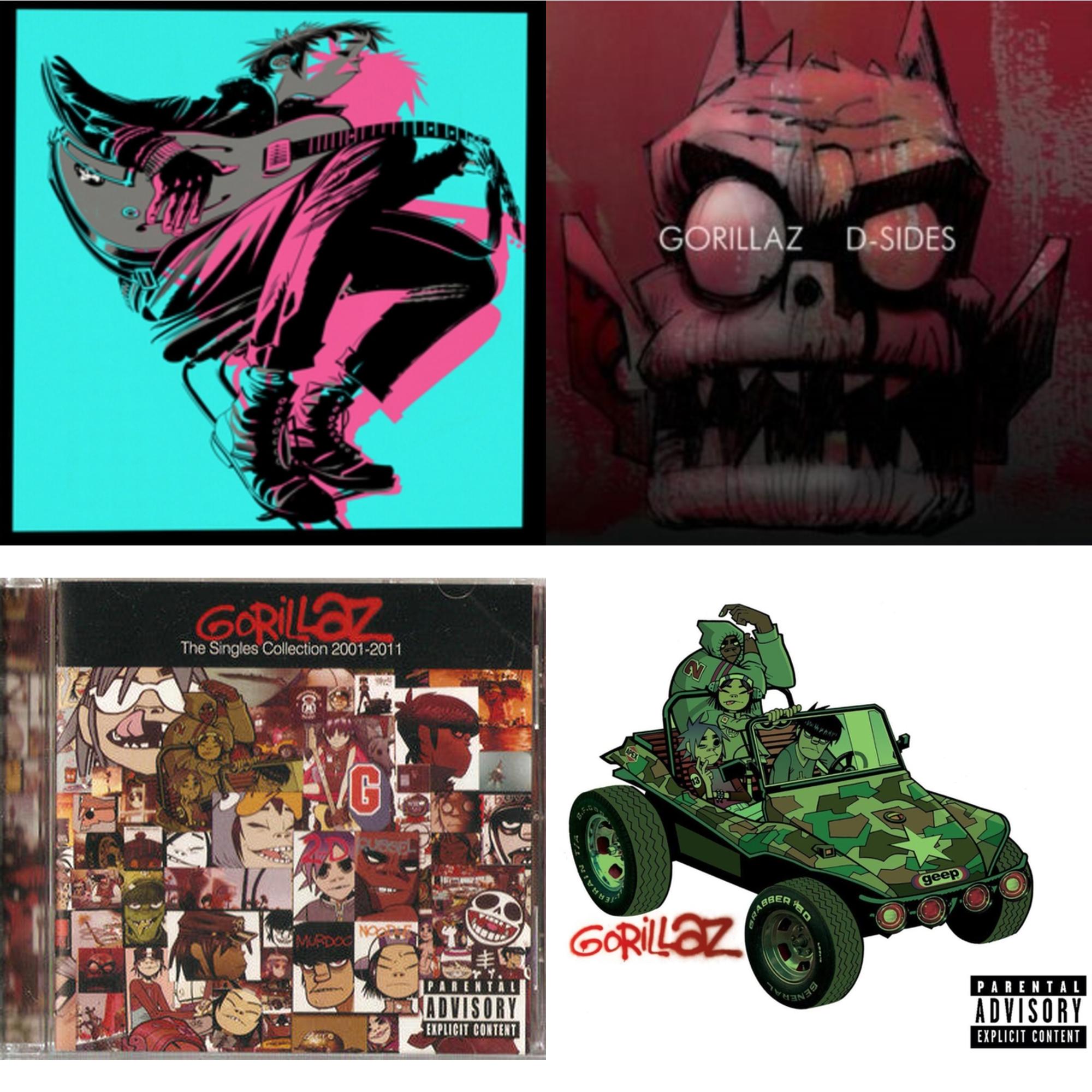 Now Now & D-Sides & Singles Collection 2001 -  2011 & Gorillaz