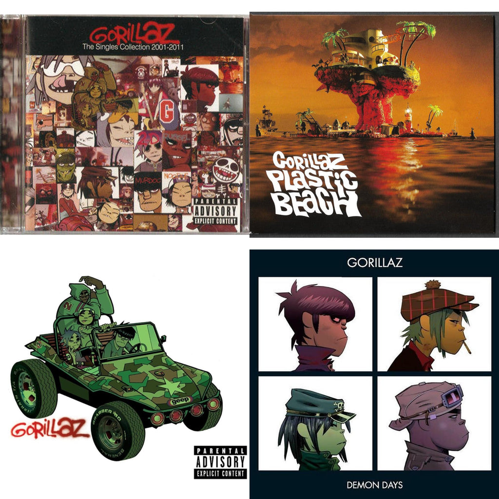 Singles Collection 2001 -  2011 & Plastic Beach & Gorillaz & Demon Days
