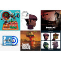 Song Machine: Season One & Demon Days (Picture Disc/2LP) & Fall & Tomorrow Comes Today Ep (White & Blue Color In Color LP Vinyl) & Plastic Beach & Demon Days (2LP)