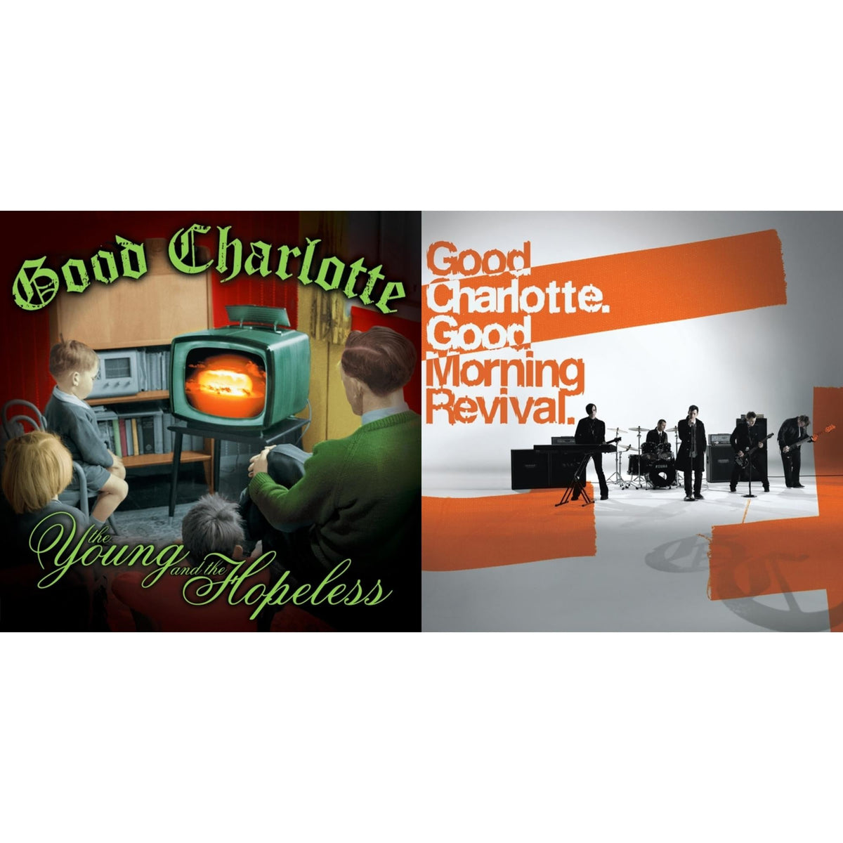 Young & The Hopeless (140G/Neon Green Fuego LP Vinyl) & Good Morning Revival (140G/Translucent Fuego LP Vinyl)