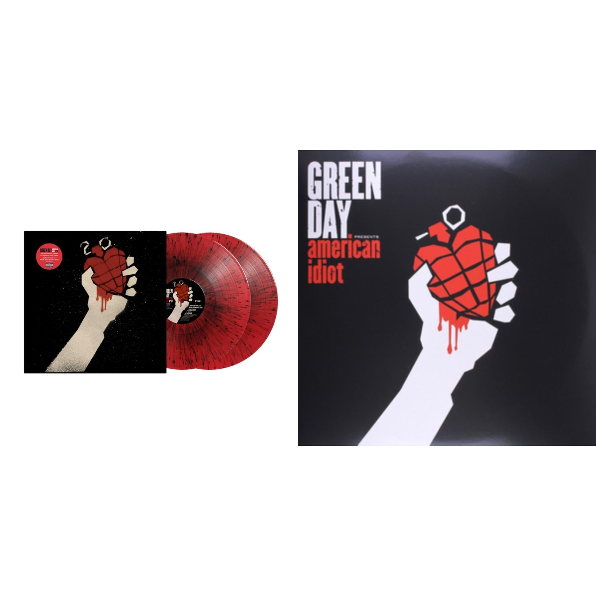 American Idiot (2LP/Red & Black Splatter Vinyl) & American Idiot