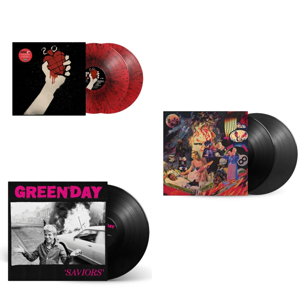 American Idiot (2LP/Red & Black Splatter Vinyl) & Saviors & Insomniac (25Th Anniversary/2LP)