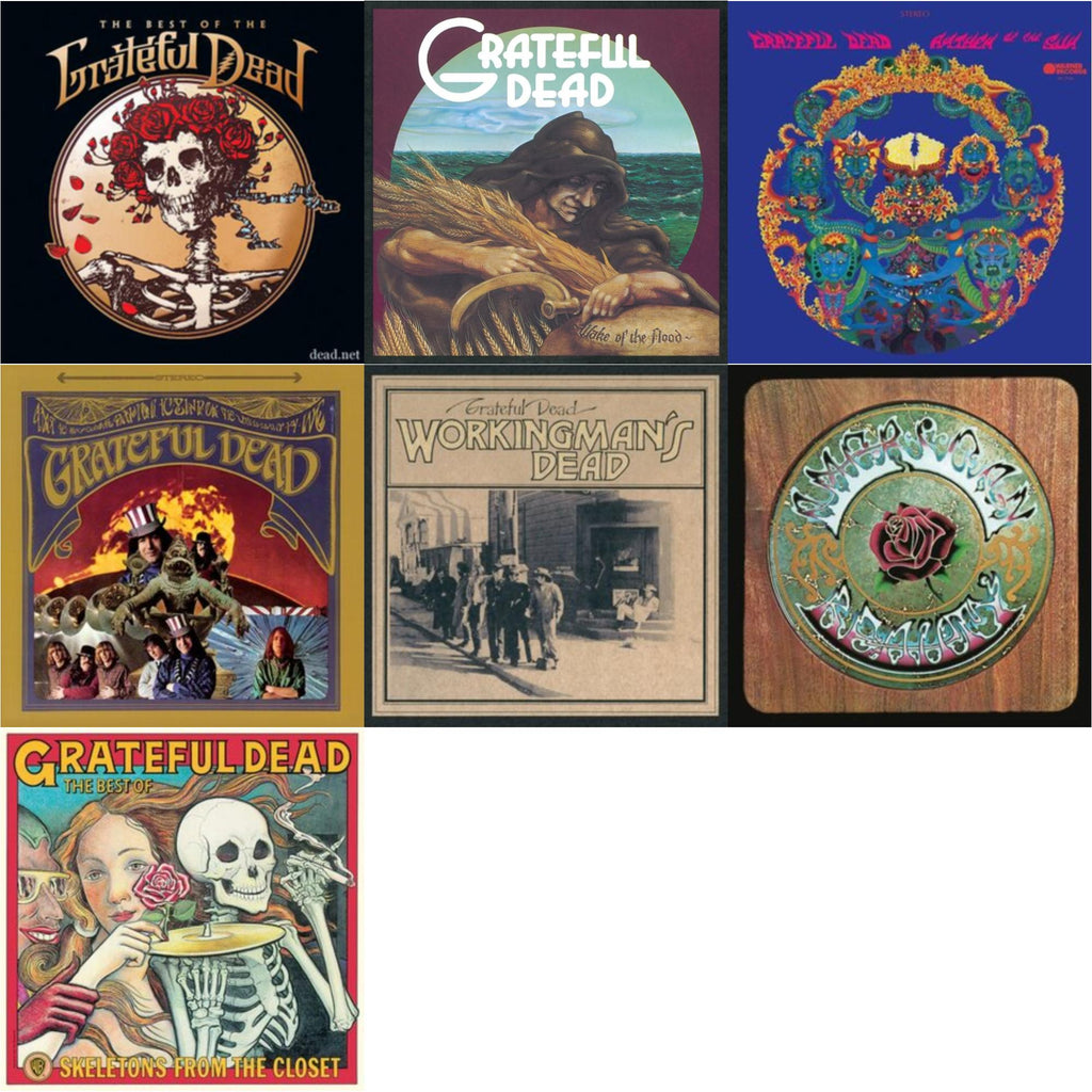 Best Of 1967 - 1977 & Wake Of The Flood (50Th Anniversary Remaster) (Picture Disc) & Anthem Of The Sun (1971 Remix) & Grateful Dead & Workingman's Dead (180G) & American Beauty & Skeletons From The Closet: The Best Of Grateful Dead