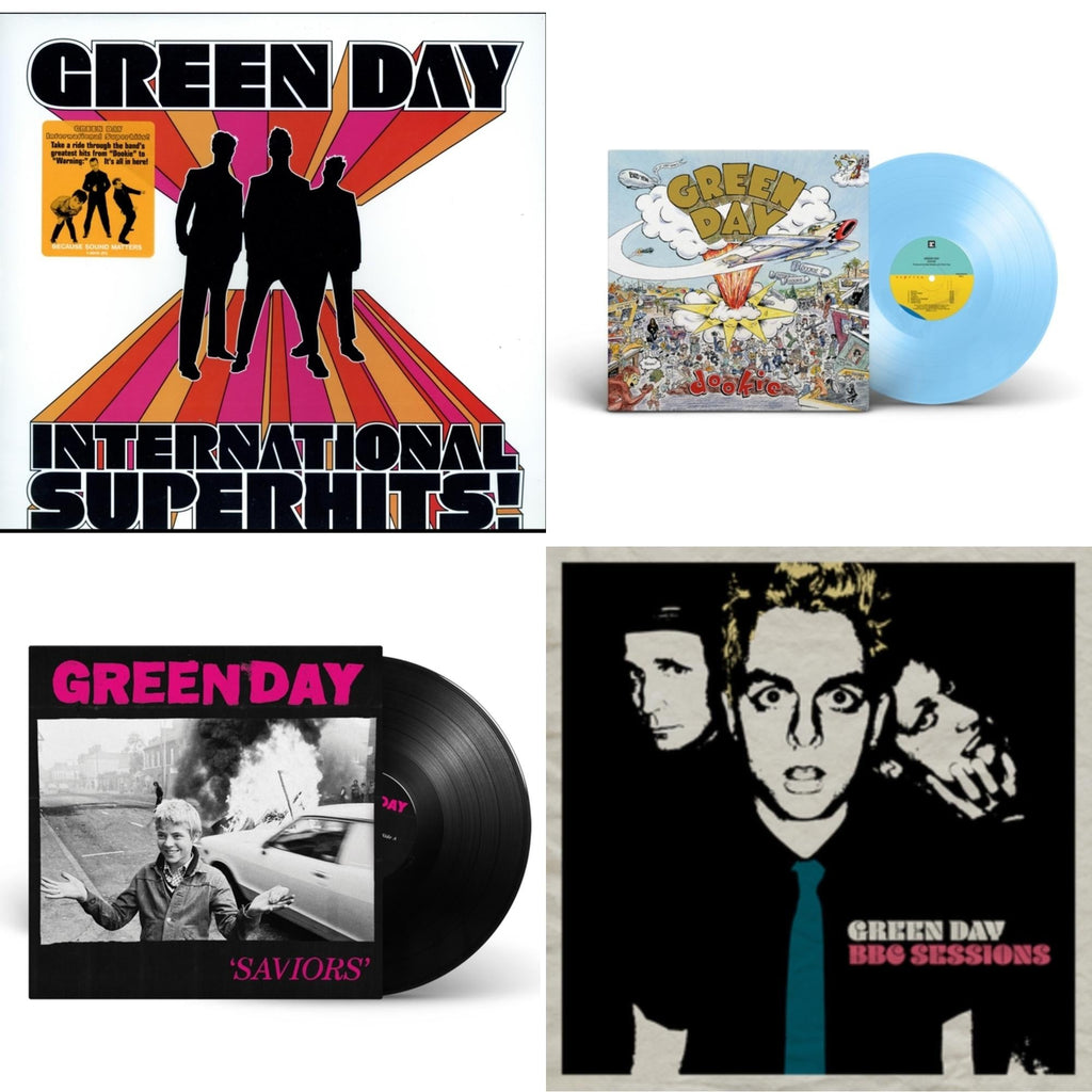 International Superhits & Dookie (X) (Baby Blue LP Vinyl) & Saviors & Bbc Sessions (X) (2LP/Milky Clear Vinyl) (I)