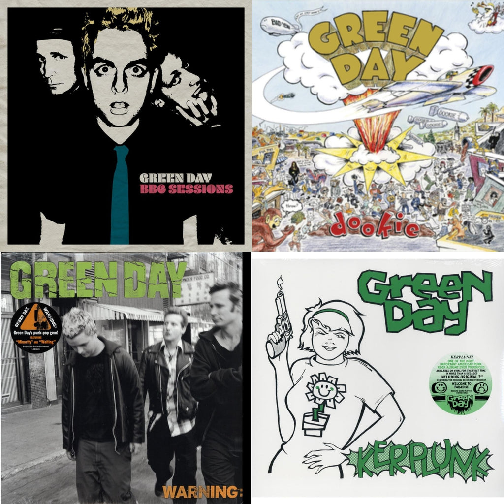 Warning & Bbc Sessions (X) (2LP) & Kerplunk (120G/7Inch Single) & Dookie