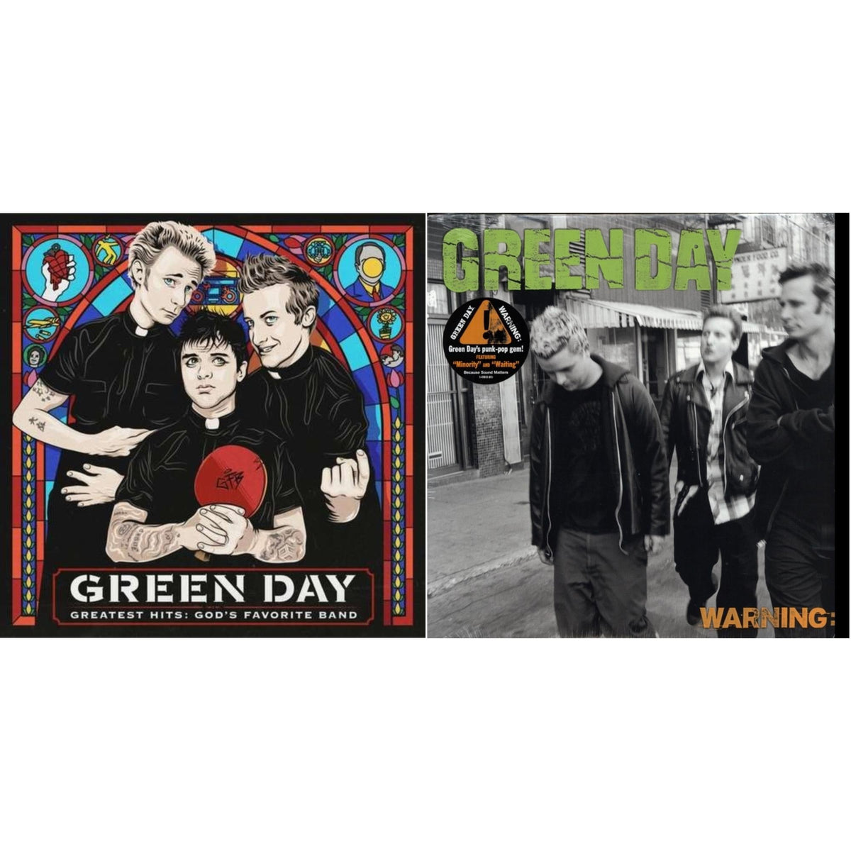 Warning & Greatest Hits: God's Favorite Band (X)
