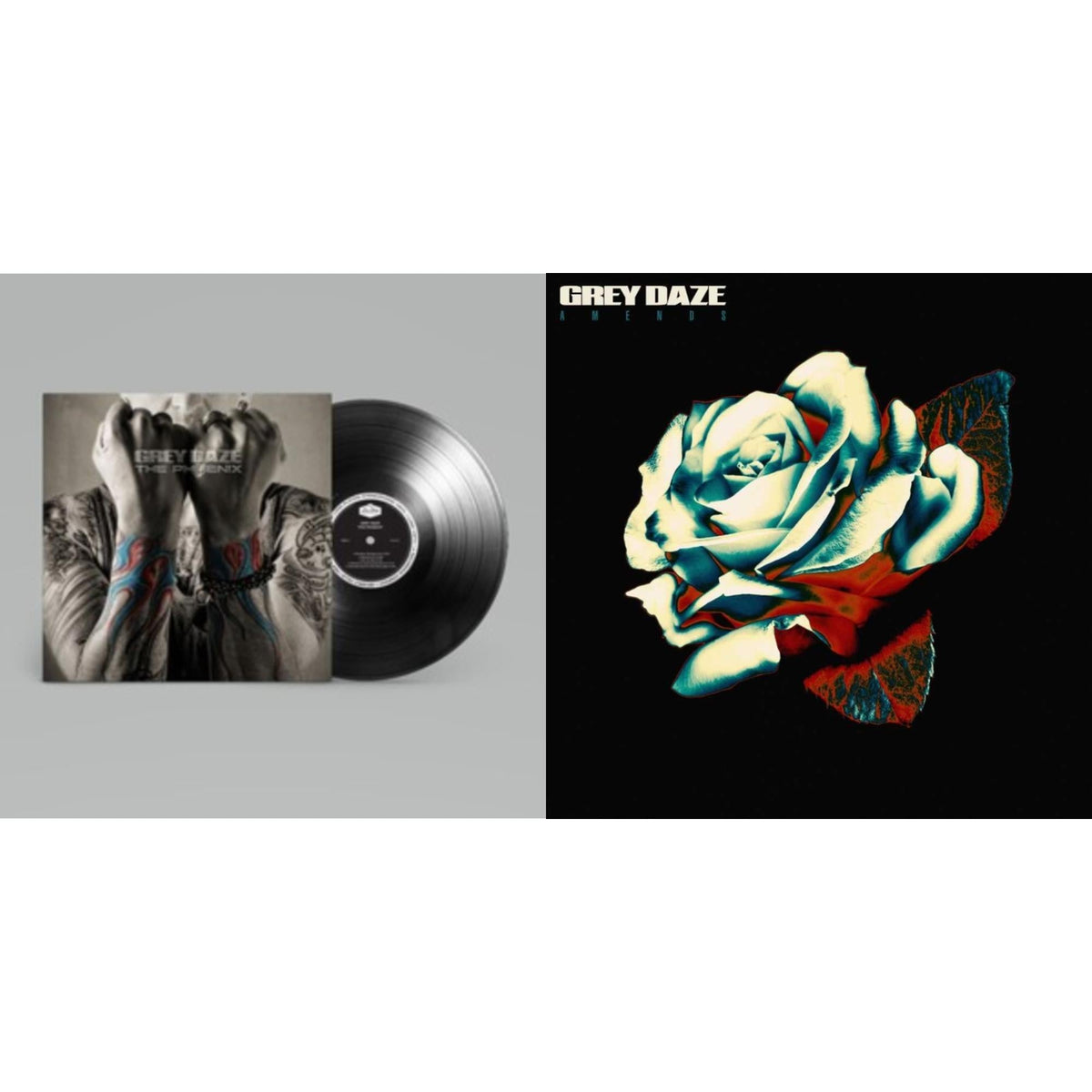 This is a 2 LP Vinyl SKU bundle.
1.This LP Vinyl is brand new.Format: LP VinylMusic Style: GrungeThis item's title is: Phoenix (Grey Smoke LP Vinyl)Artist: Grey DazeLabel: LOMA VISTABarcode: 888072419940Release Date: 7/1/2022
2.This LP Vinyl is brand new.