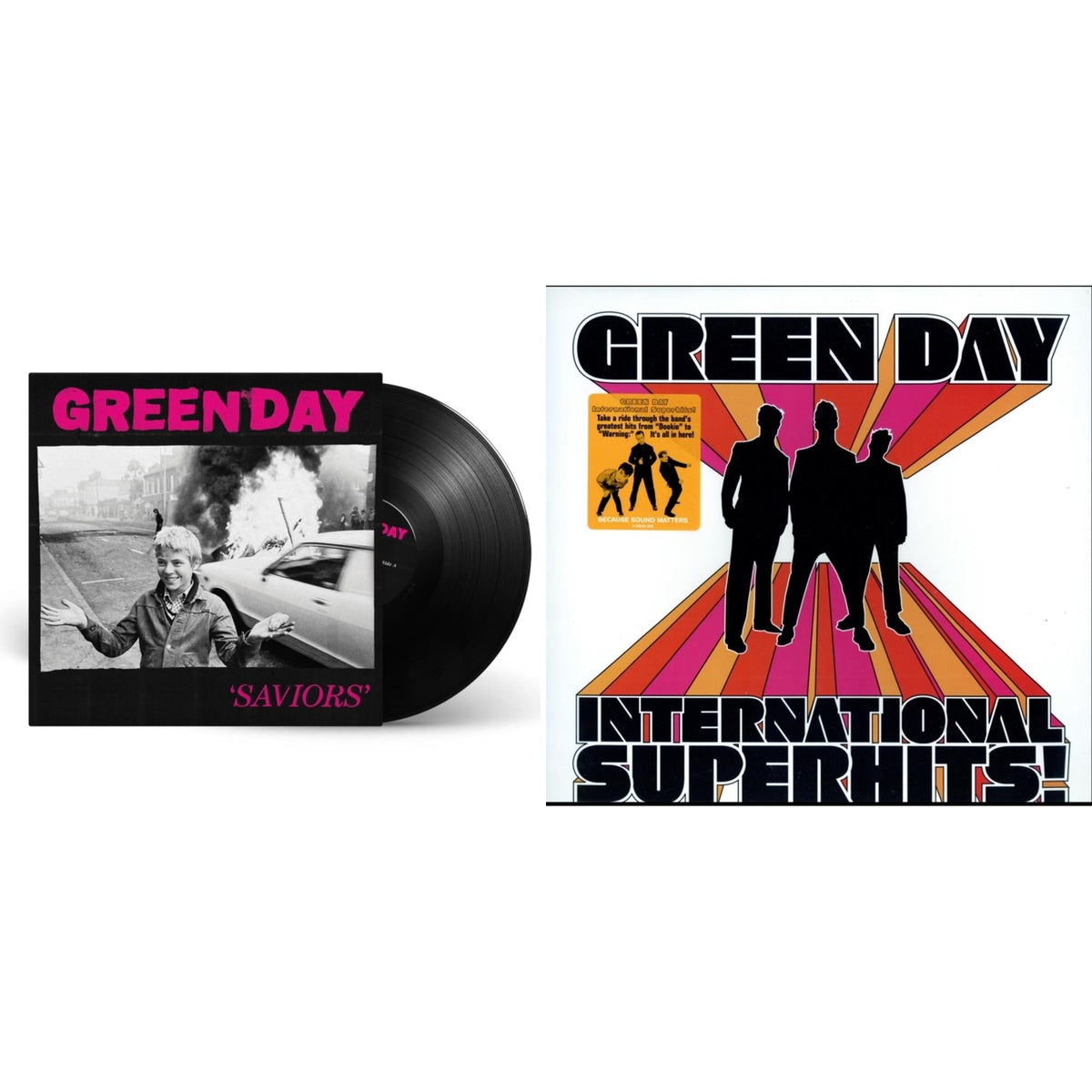Green Day - International Superhits & Saviors - LP Vinyl Bundle