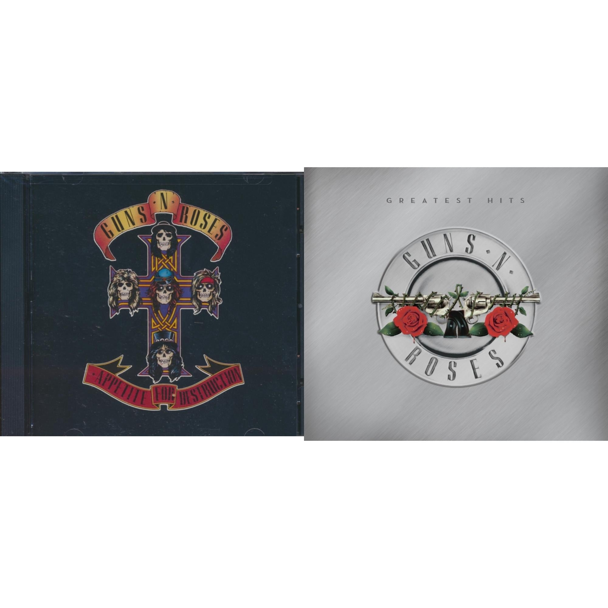 Guns N' Roses - Greatest Hits & Appetite For Destruction - CD Bundle