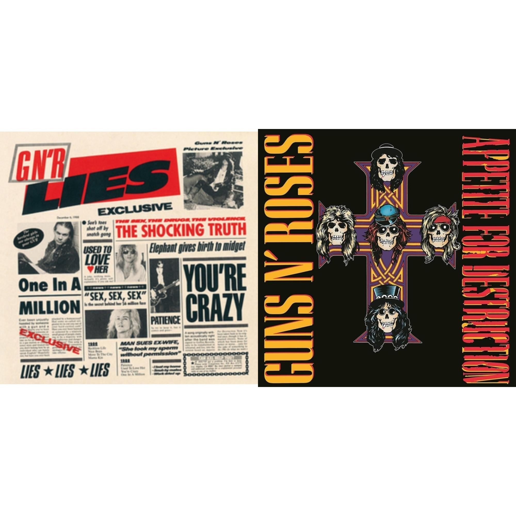 Appetite For Destruction - Deluxe Edition & G N R Lies