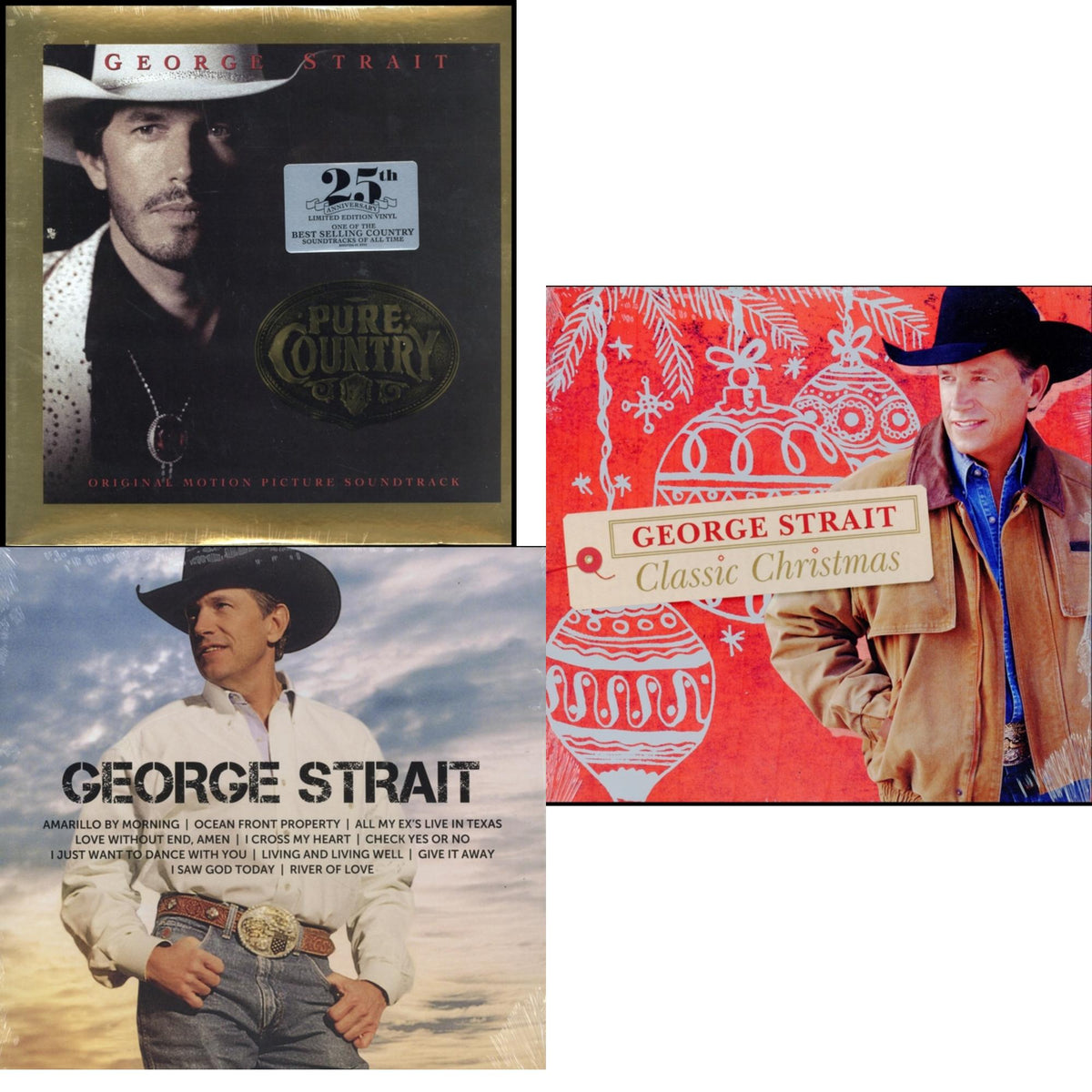 Pure Country & Icon & Classic Christmas (LP)
