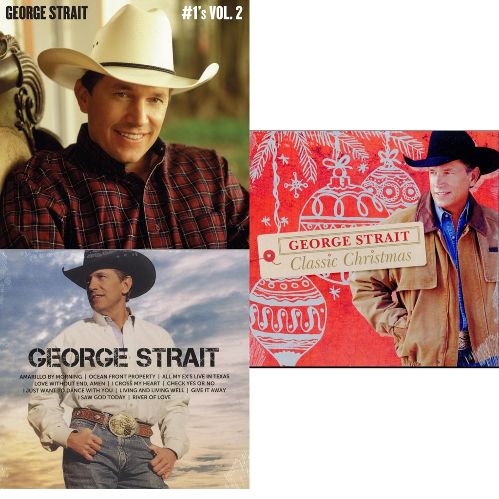 This is a 3 LP Vinyl SKU bundle.
1.This LP Vinyl is brand new.Format: LP VinylMusic Style: CountryThis item's title is: #1'S Volume 2 (Tan LP Vinyl)Artist: George StraitLabel: MCA NASHVILLEBarcode: 602445816101Release Date: 10/27/2023
2.This LP Vinyl is brand new.