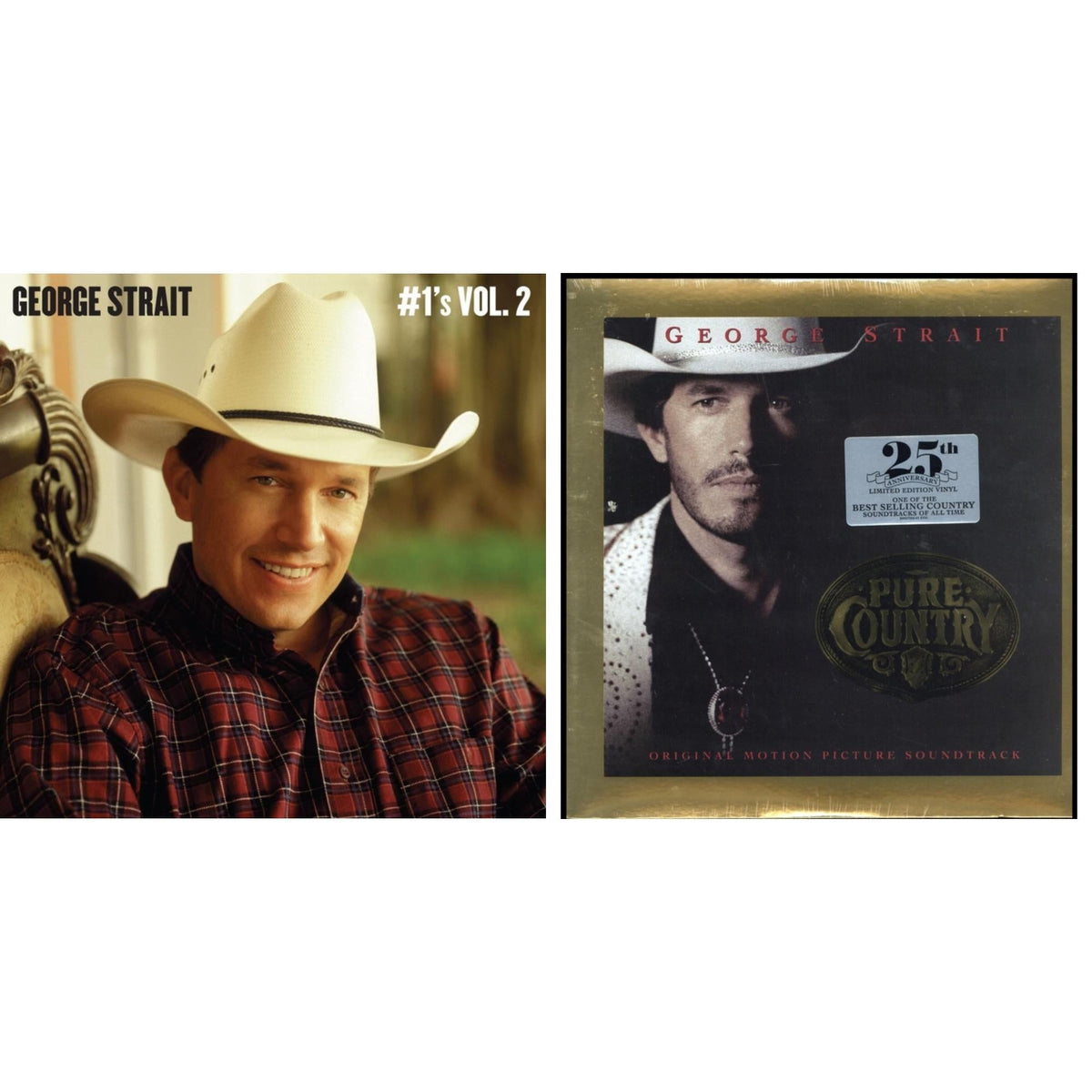#1'S Volume 2 (Tan LP Vinyl) & Pure Country