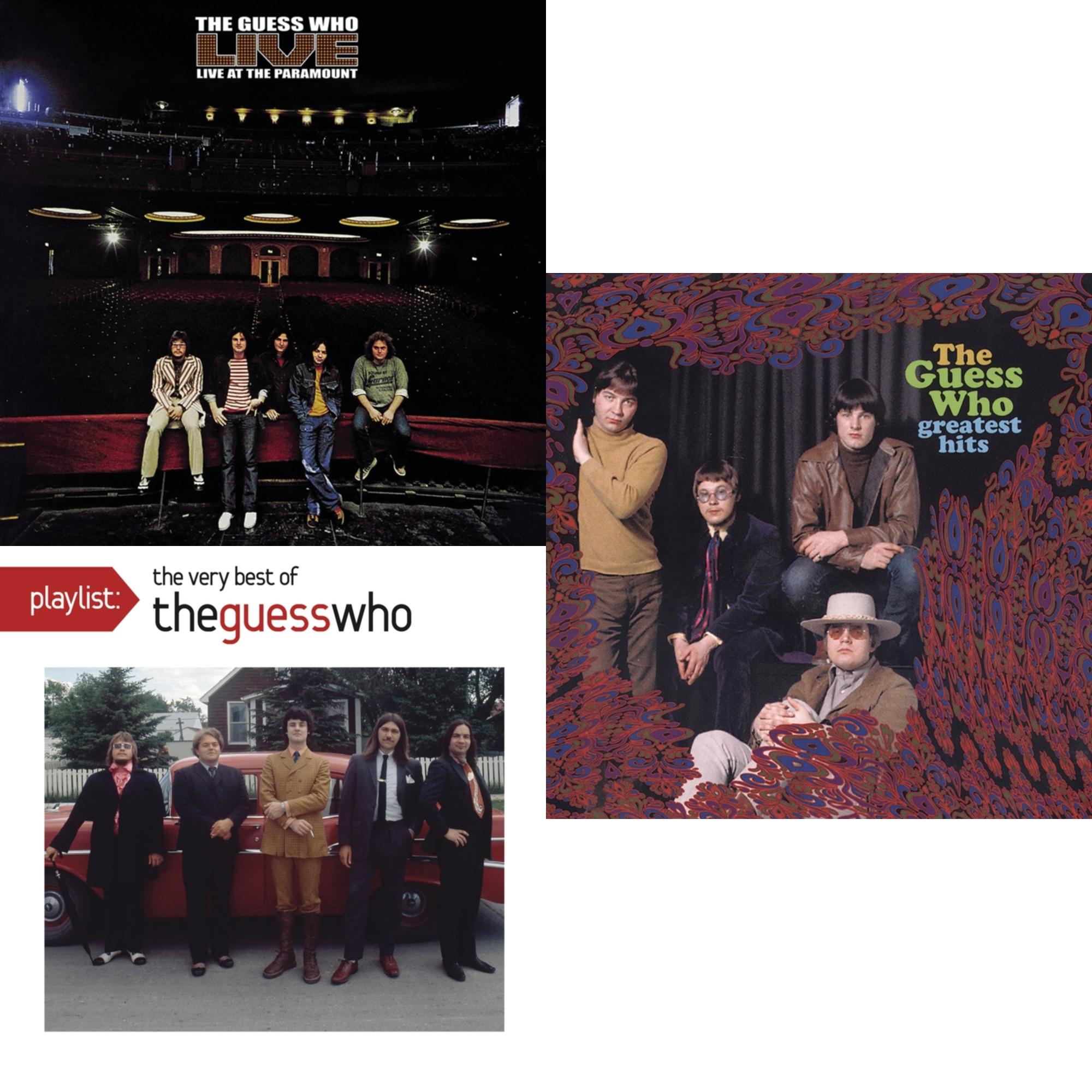 Live At The Paramount & Playlist: Very Best Of The Guess Who & Greatest Hits
