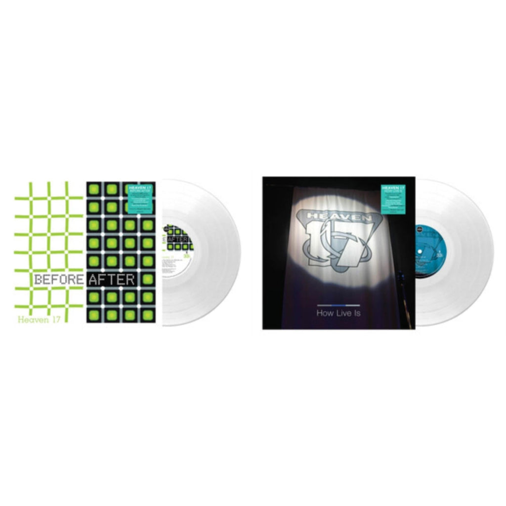 This is a 2 LP Vinyl SKU bundle.
1.This LP Vinyl is brand new.Format: LP VinylMusic Style: ElectroThis item's title is: Before After (140G/Clear LP Vinyl)Artist: Heaven 17Label: DEMON RECORDSBarcode: 5014797904484Release Date: 11/13/2020
2.This LP Vinyl is brand new.