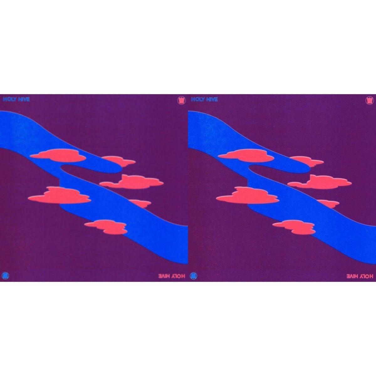 Holy Hive & Holy Hive (Translucent Pink With Blue Splatter LP Vinyl)