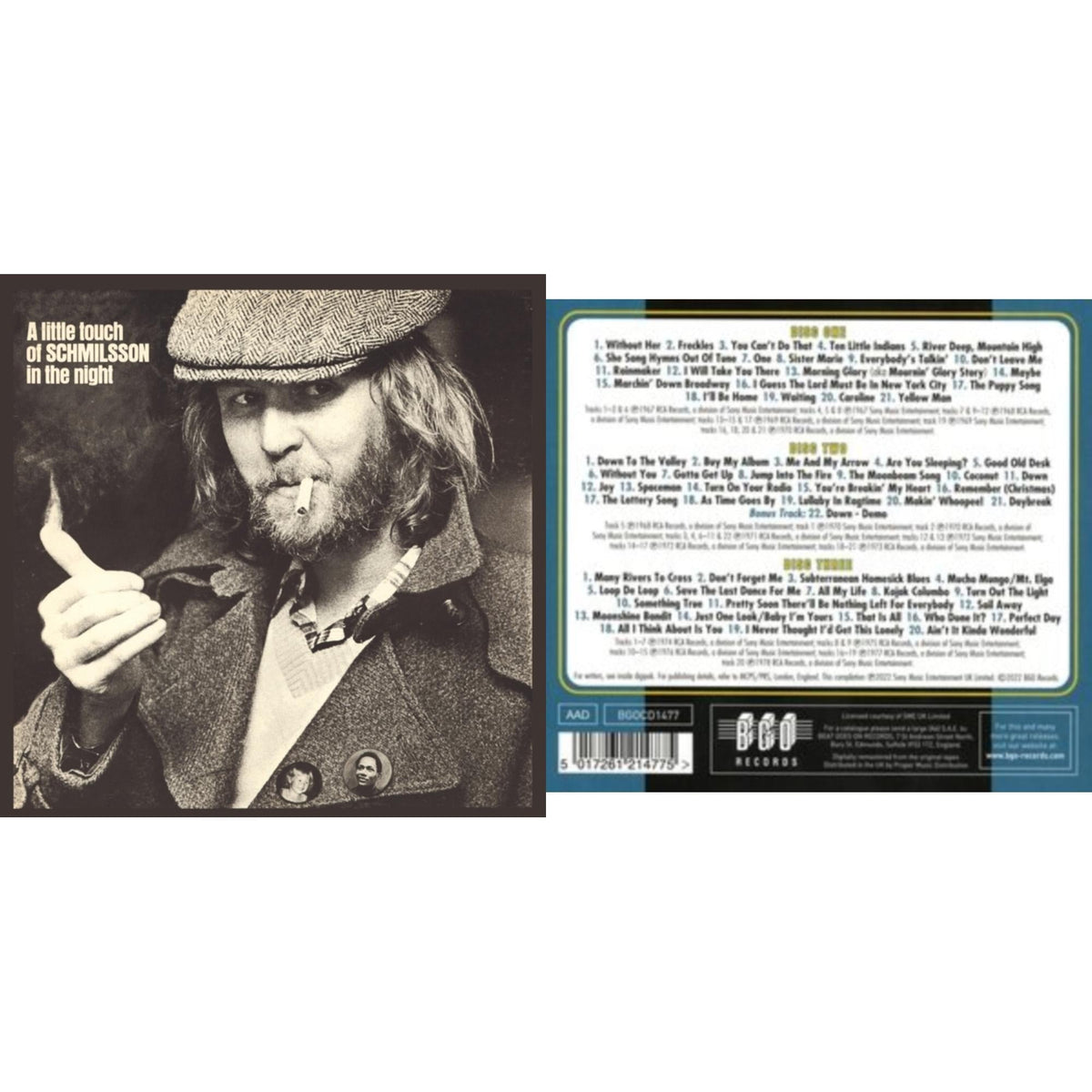 Harry Nilsson - A's & B's & Little Touch Of - CD Bundle