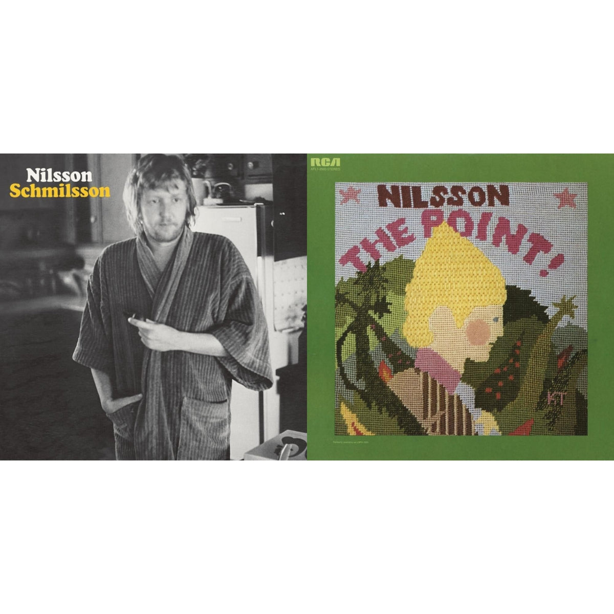 Harry Nilsson - Point & Nilsson Schmilsson - CD Bundle