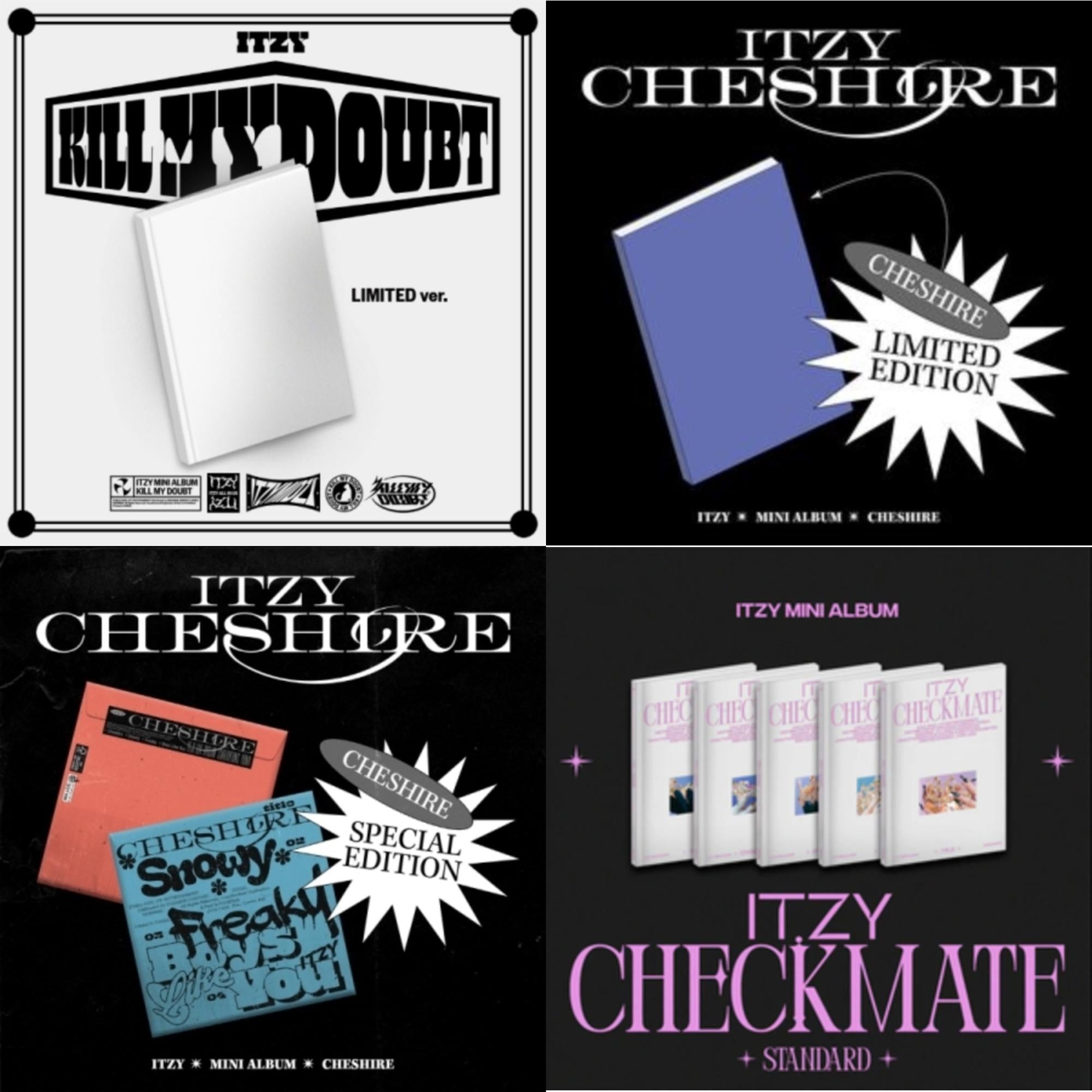 Kill My Doubt (Limited Edition) & Cheshire (Limited Edition) & Cheshire Special Edition (Special Edition) & Checkmate (Standard Edition)