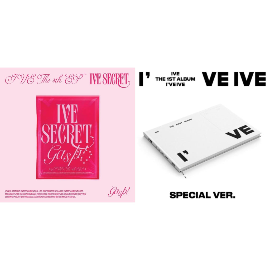 Ive The 4Th Ep Ive Secret (Gasp! Ver.) & I've Ive (Volume 1/Special Version)