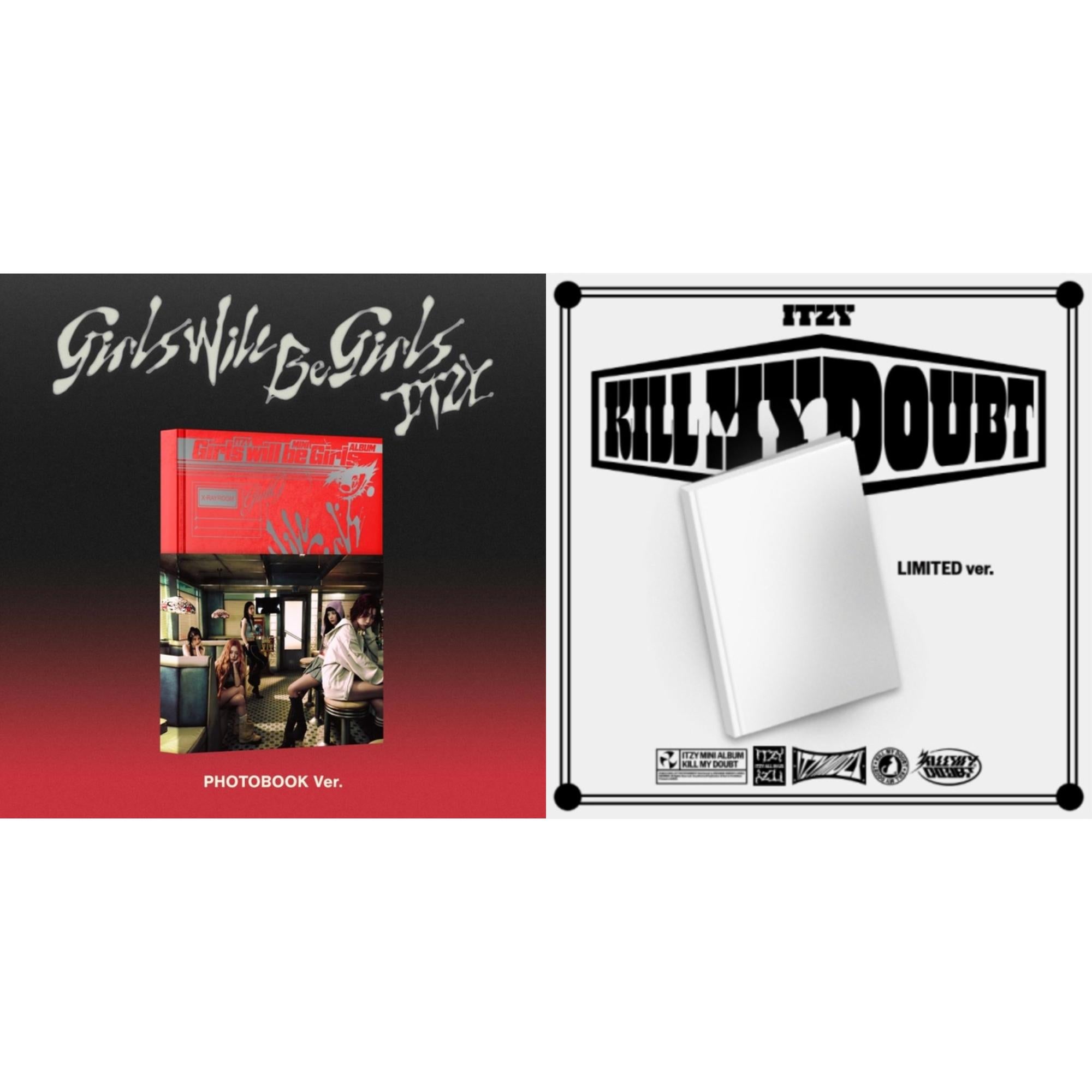 Girls Will Be Girls (Photobook Ver.) & Kill My Doubt (Limited Edition)