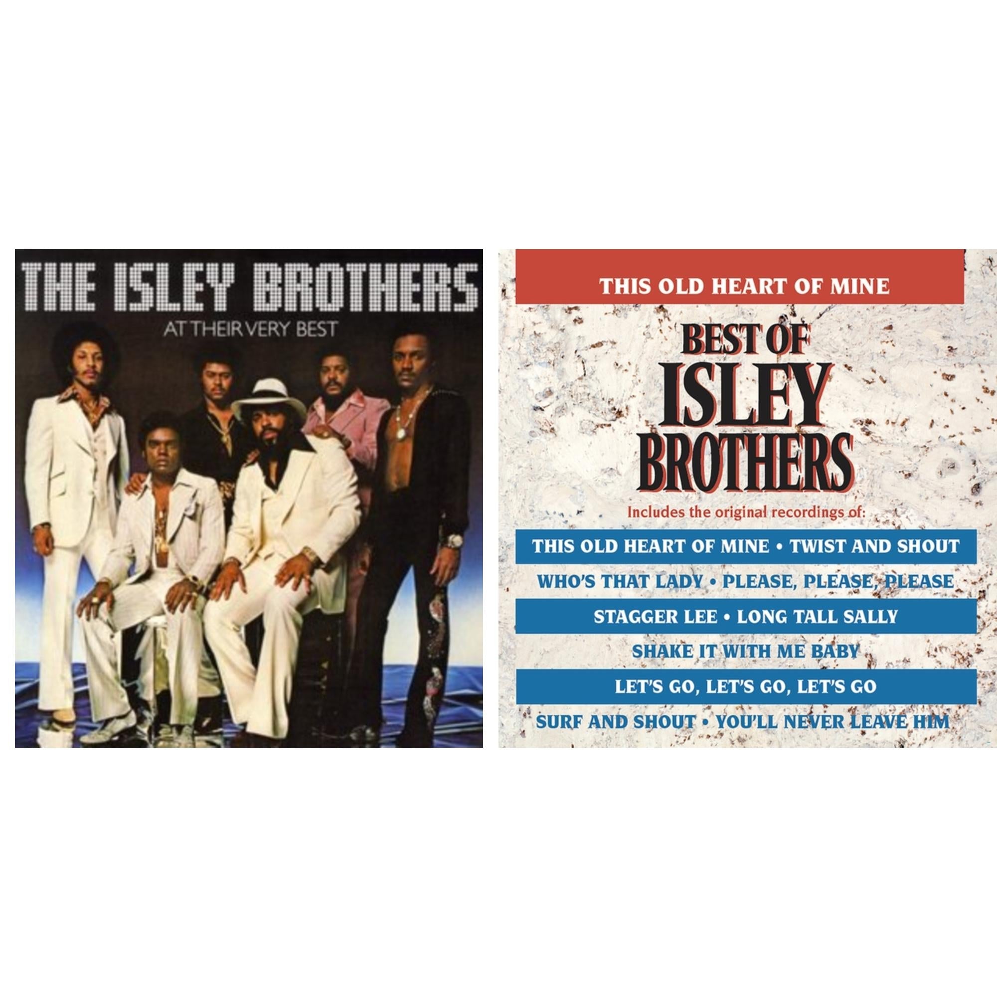 At Their Very Best (2LP/140G/Gatefold Sleeve) & This Old Heart Of Mine - Best Of Isley Brothers