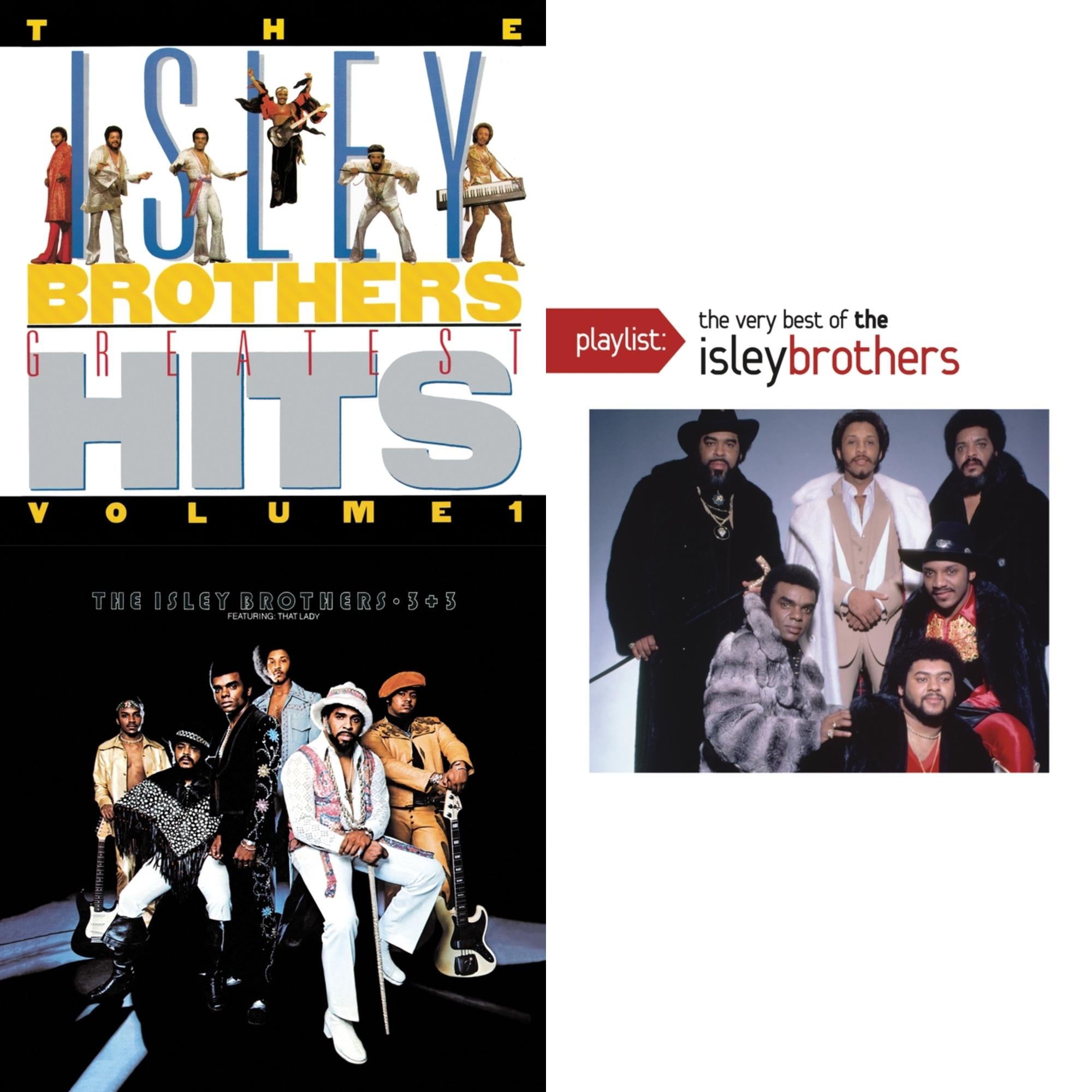 Isley Brothers Greatest Hits Vol.1 & 3 Plus 3 & Playlist: Very Best Of Isley Brothers
