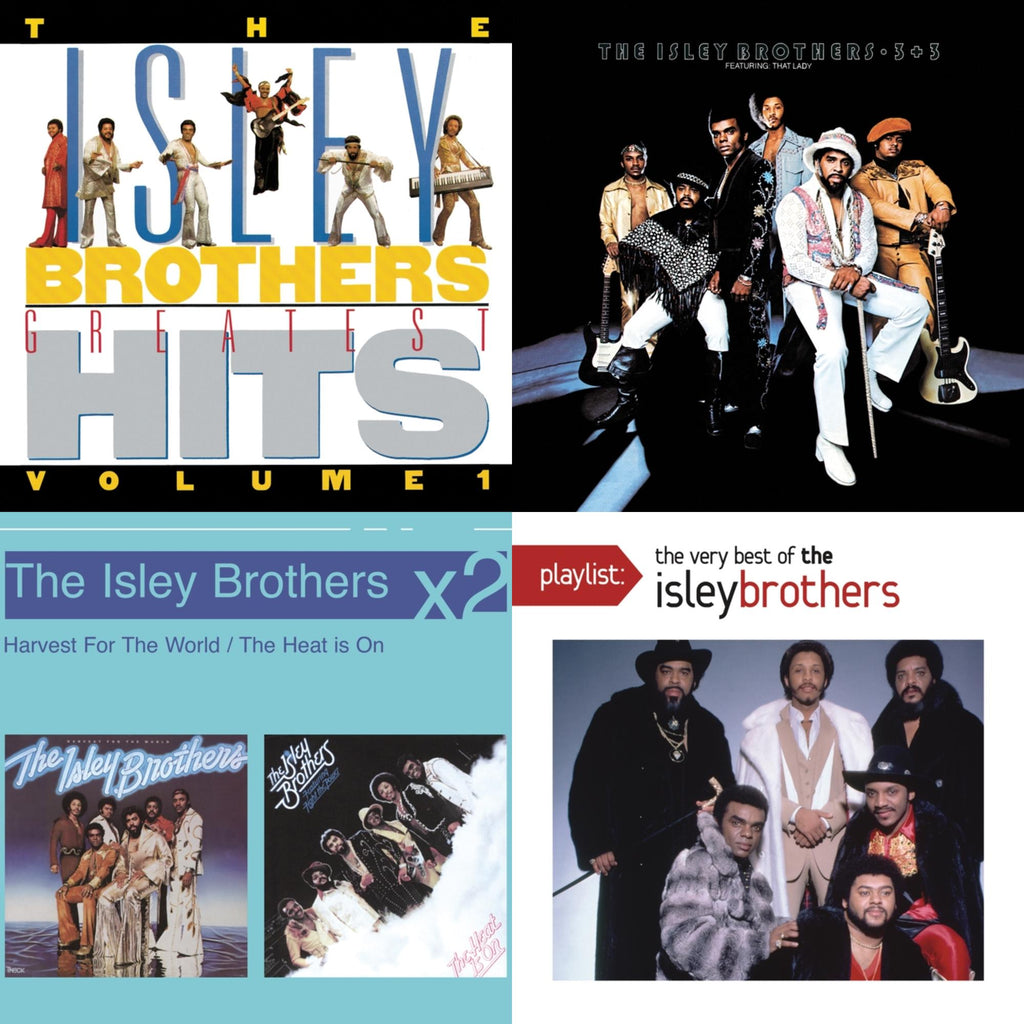 Isley Brothers Greatest Hits Vol.1 & 3 Plus 3 & Heat Is On & Playlist: Very Best Of Isley Brothers