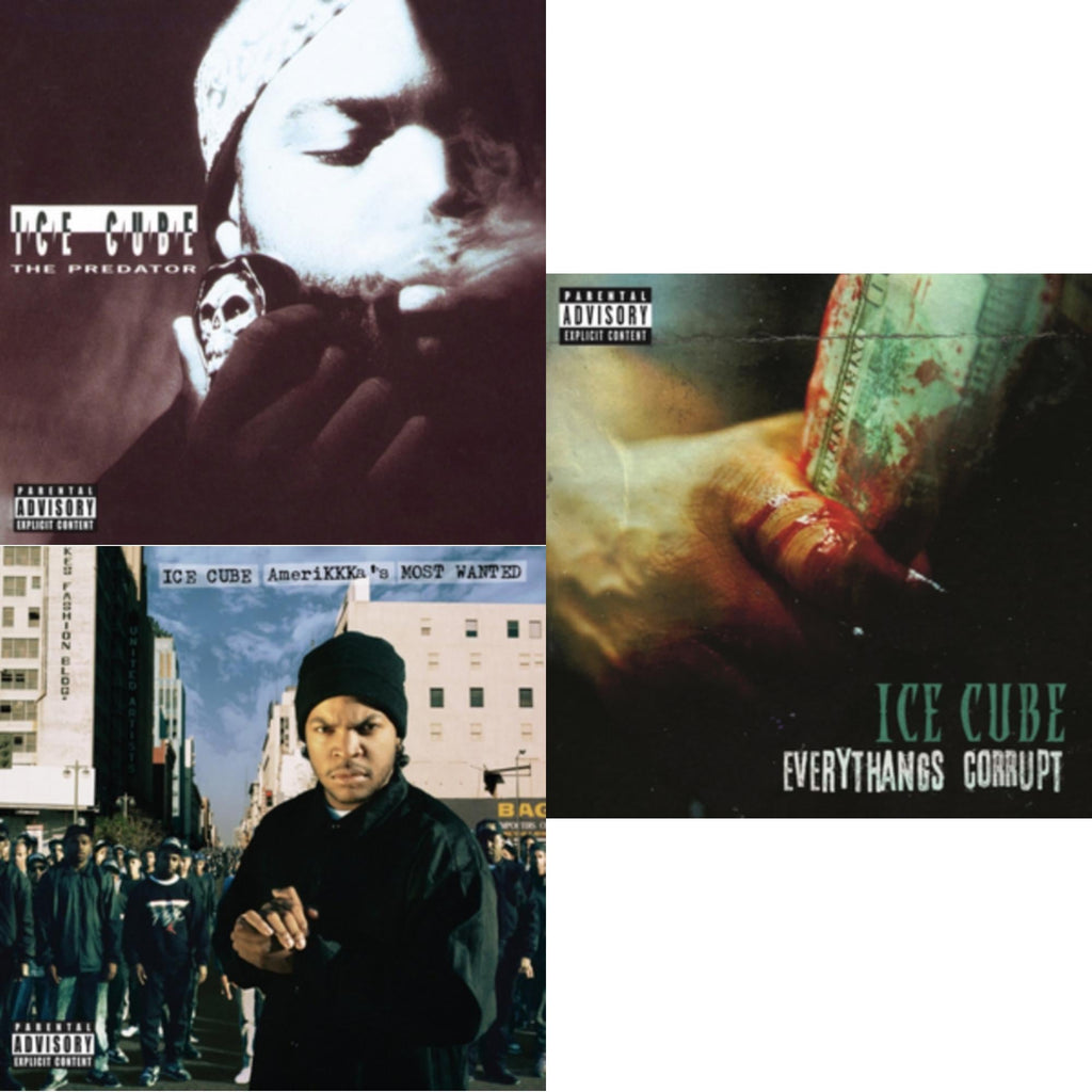 This is a 3 CD SKU bundle.
1.This CD is brand new.Format: CDThis item's title is: PredatorArtist: Ice CubeLabel: PRIORITYBarcode: 602547308702Release Date: 6/9/2015
2.This CD is brand new.