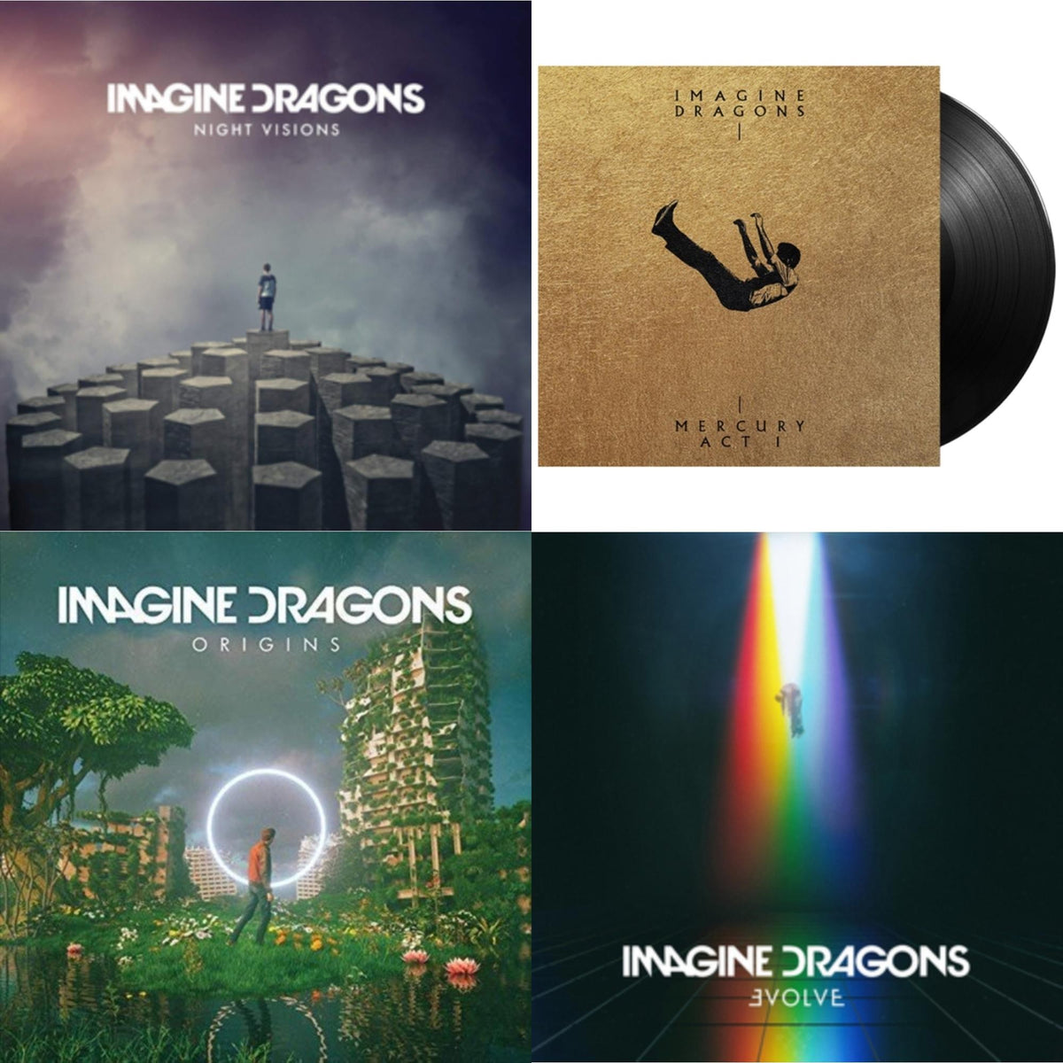 Mercury – Act 1 & Night Visions & Evolve & Origins (2 LP)
