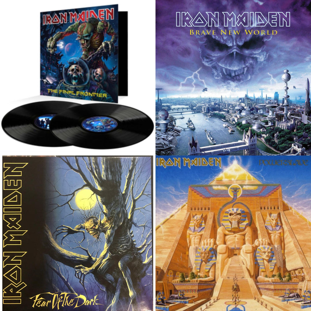 Final Frontier & Brave New World & Fear Of The Dark & Powerslave (180G) (2015 Remaster)