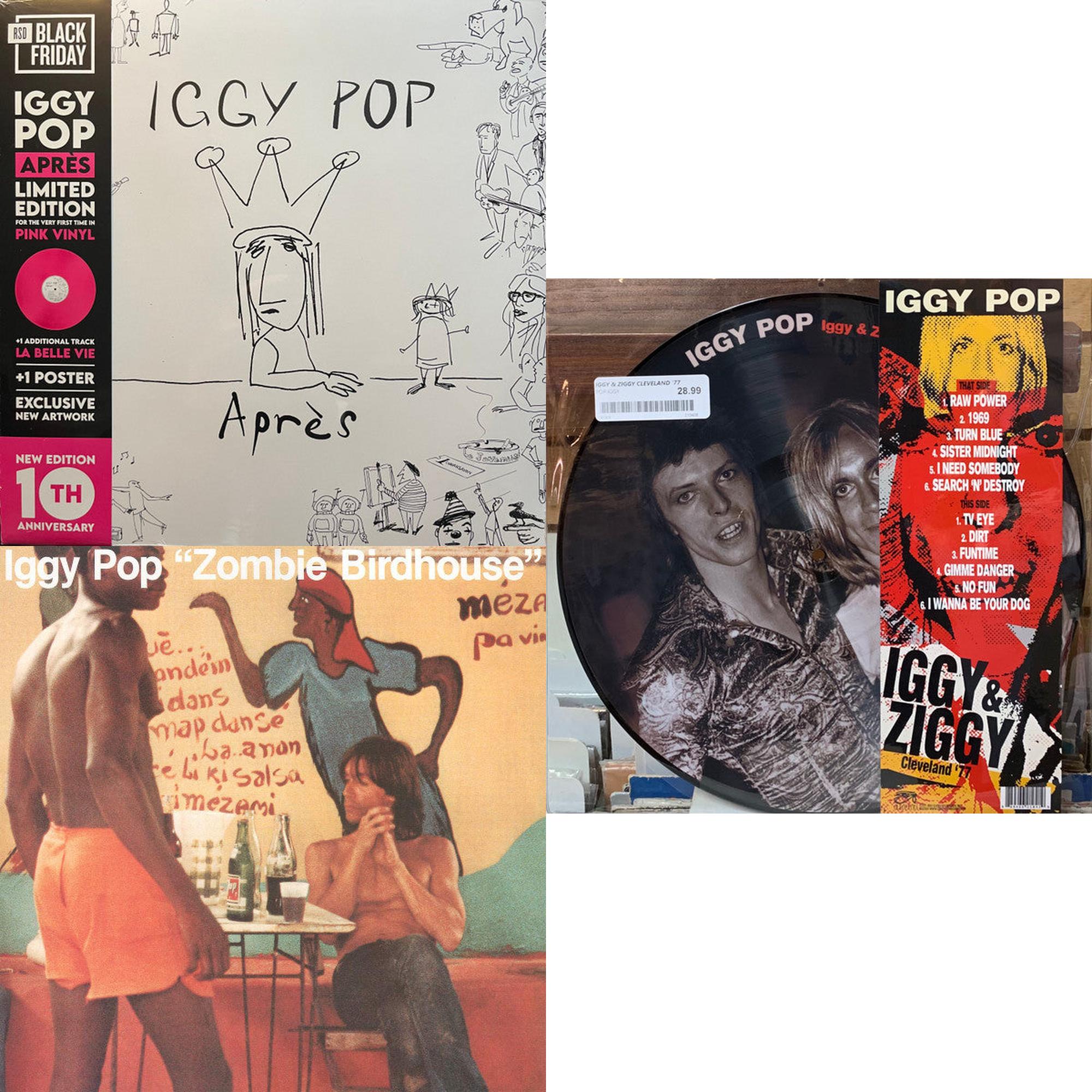 Apres (Deluxe/Pink LP Vinyl) & Zombie Birdhouse & Iggy & Ziggy: Cleveland 77