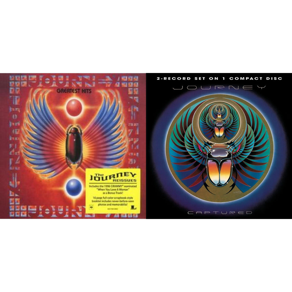 Journey - Greatest Hits & Captured - CD Bundle