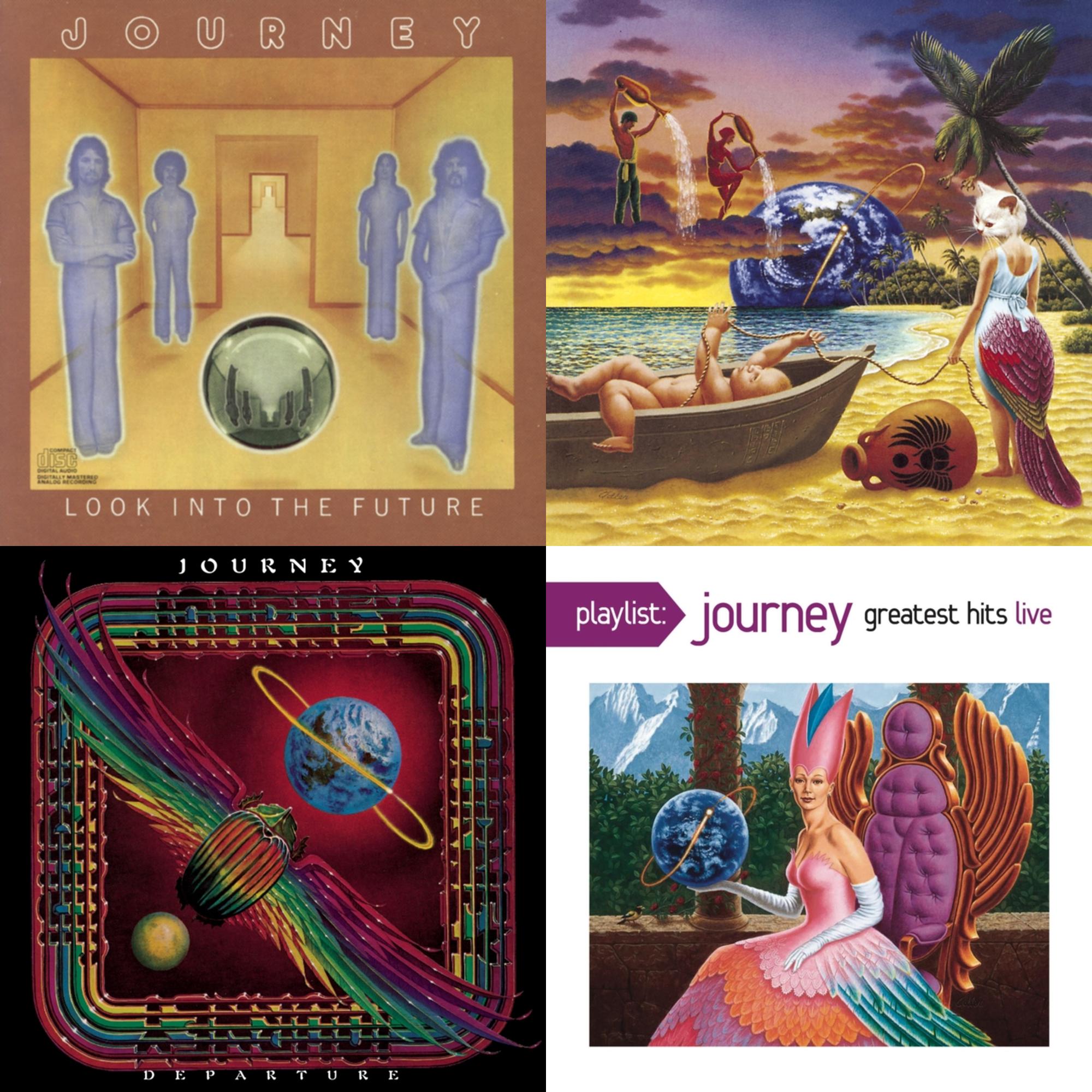 Look Into The Future & Trial By Fire & Departure & Playlist: Journey Greatest Hits Live