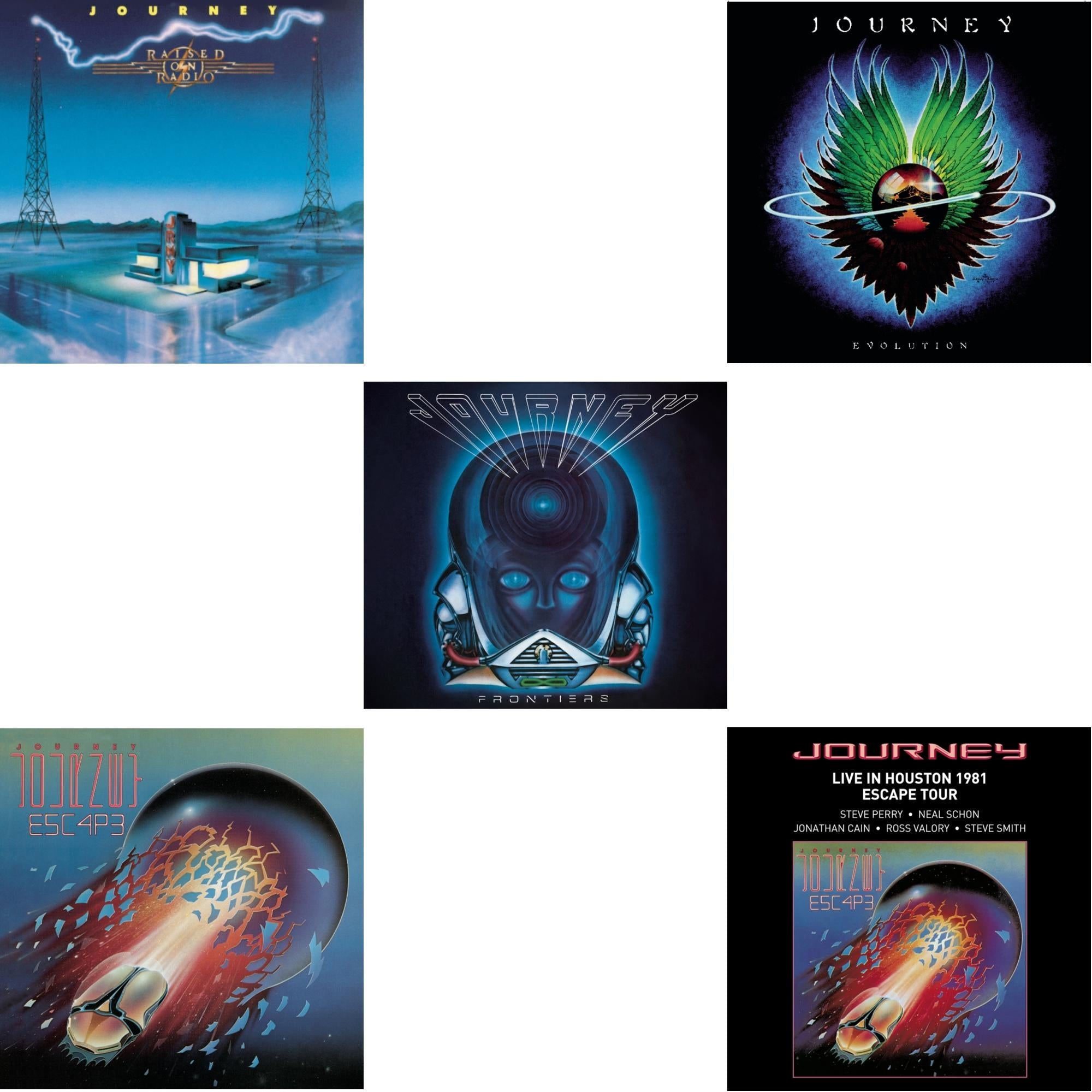 Raised On Radio & Escape & Frontiers & Evolution & Live In Houston 1981: The Escape Tour