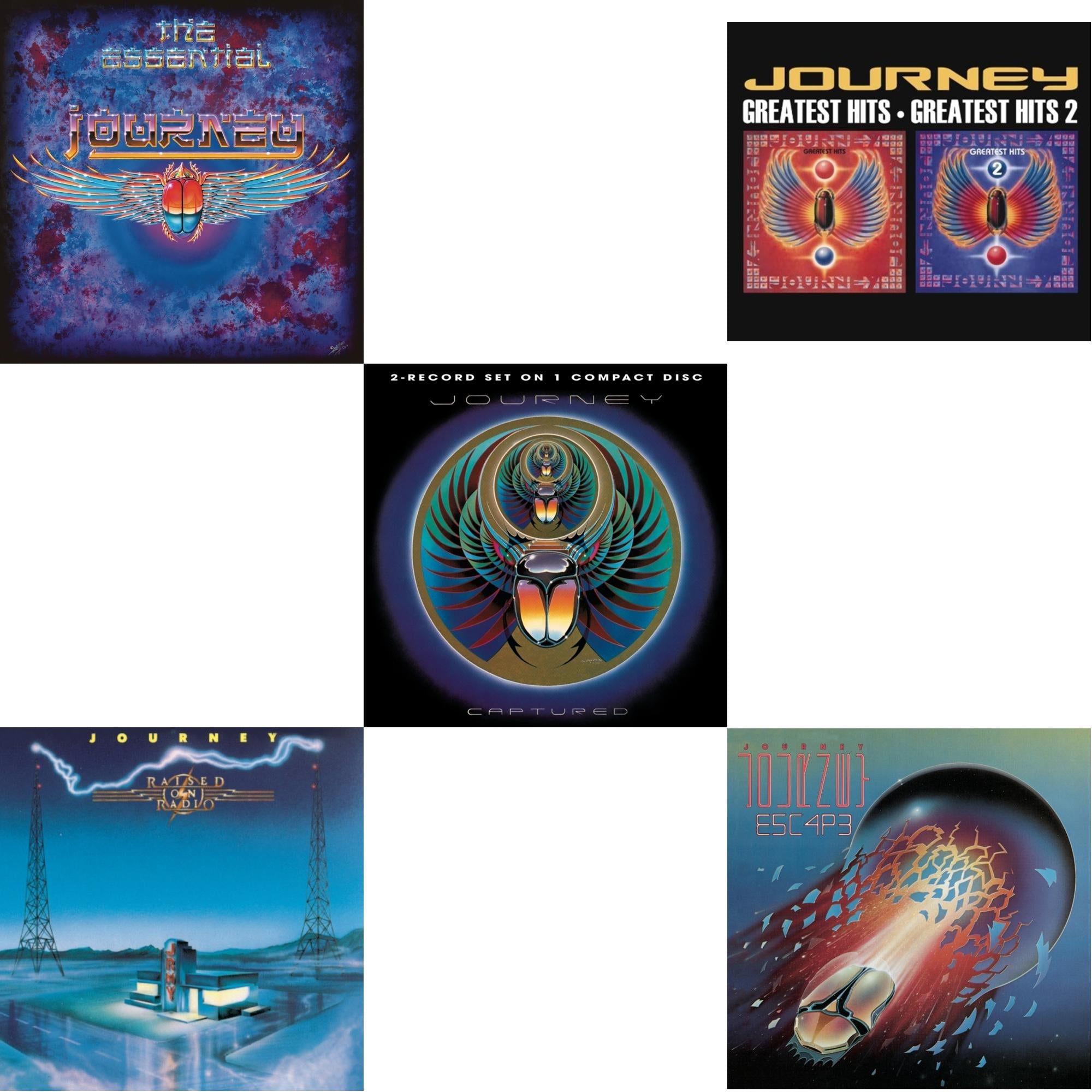 Essential Journey & Raised On Radio & Captured & Greatest Hits 1 & 2 & Escape