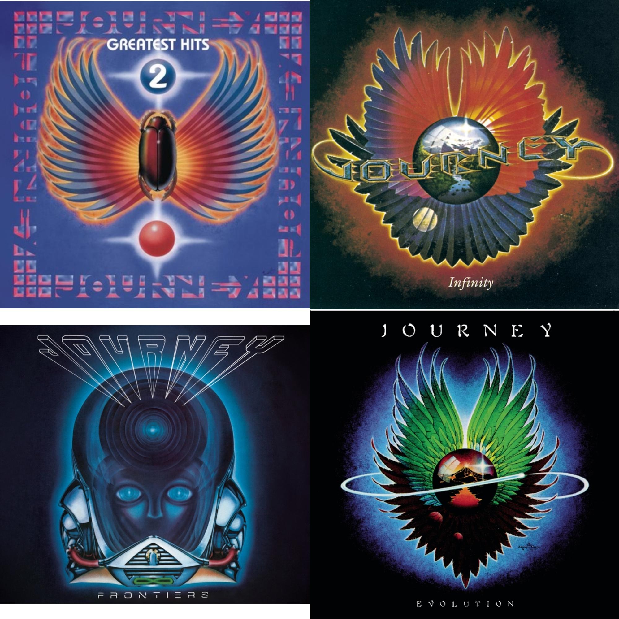 Journey's Greatest Hits Vol.2 & Infinity & Frontiers & Evolution