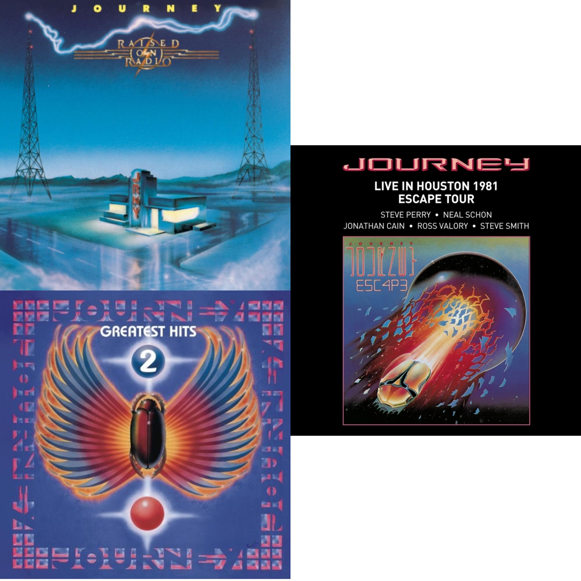 Raised On Radio & Journey's Greatest Hits Vol.2 & Live In Houston 1981: The Escape Tour